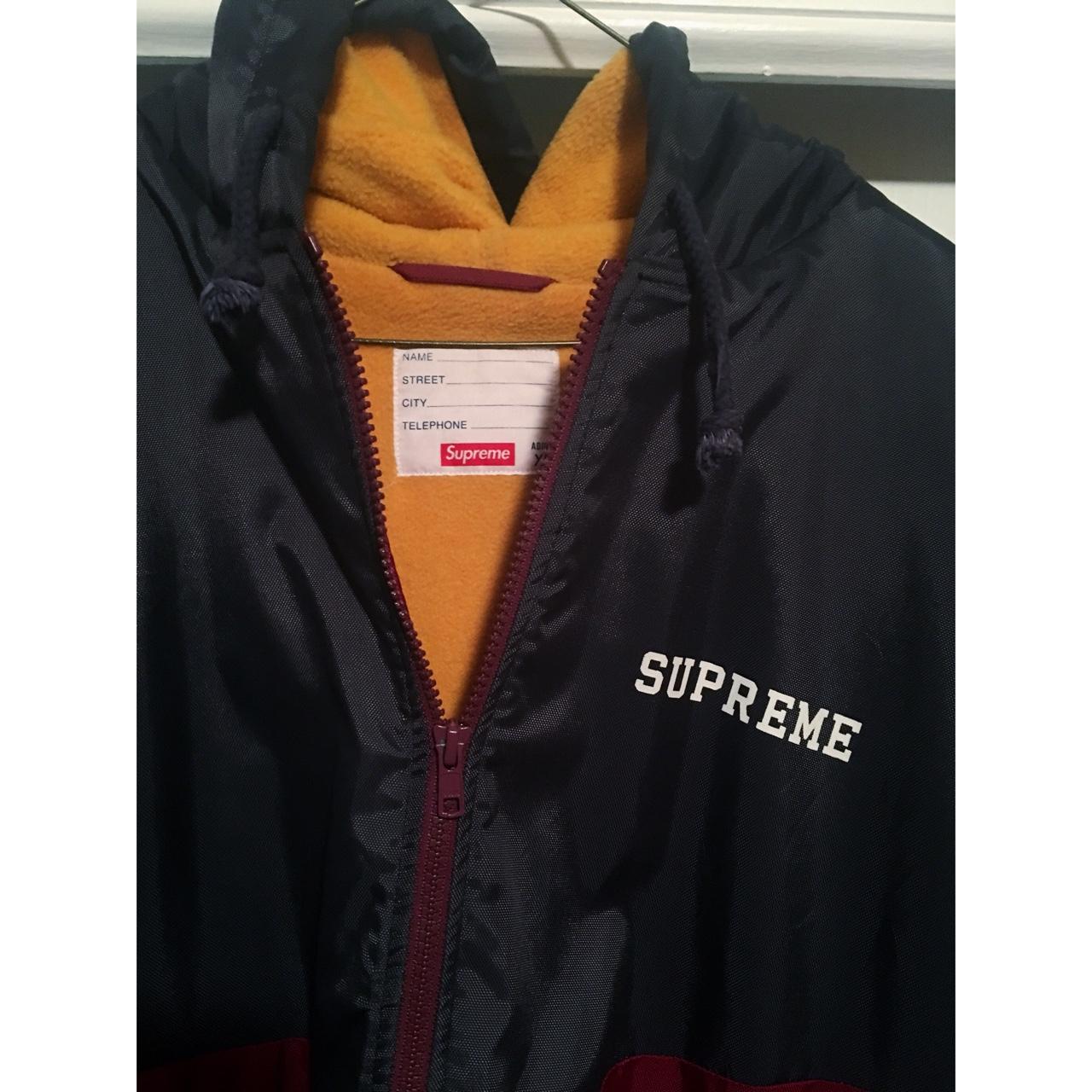 Supreme sideline outlet jacket