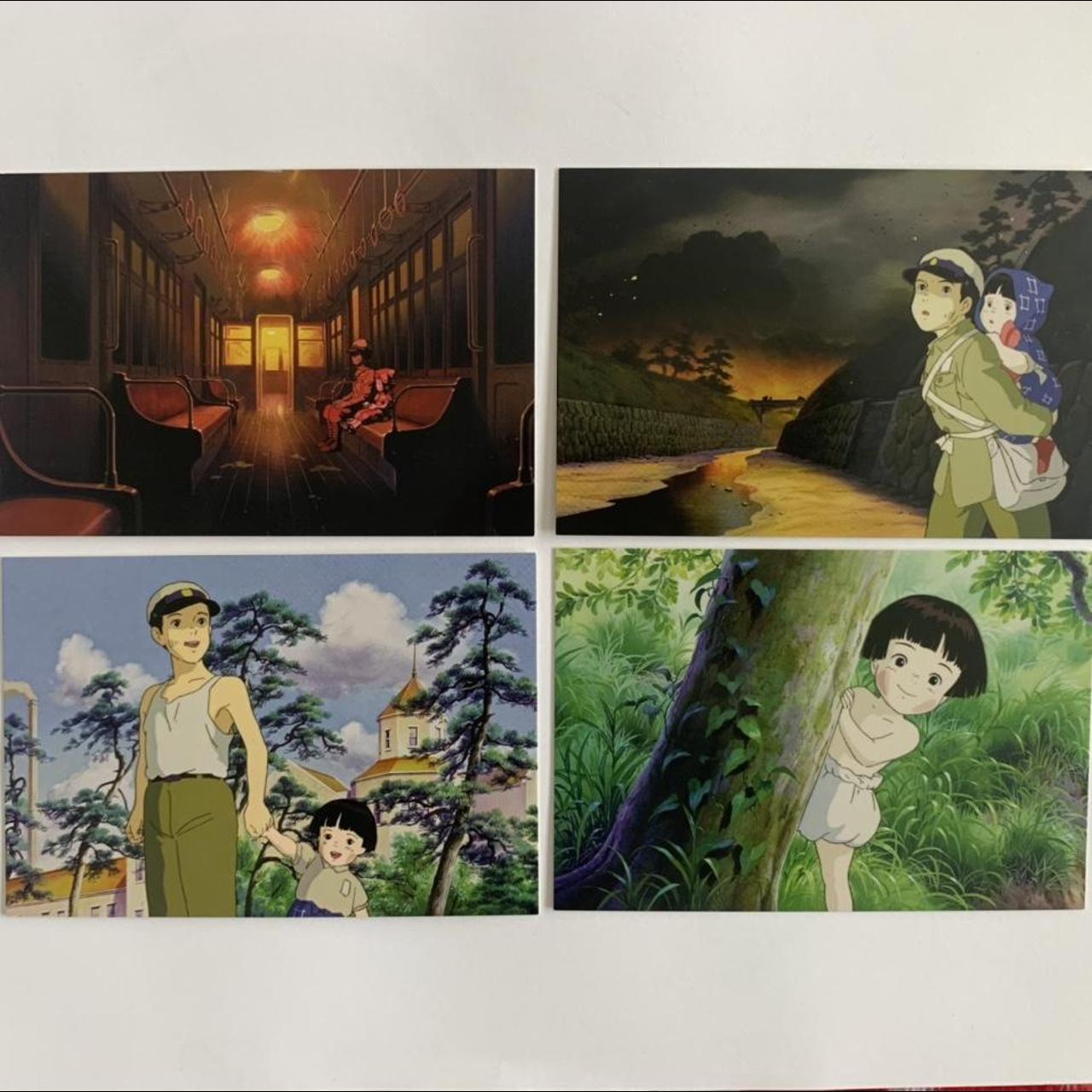 Studio Ghibli - Grave of the Fireflies Postcard (2/4) –  Happypostcrossingshop