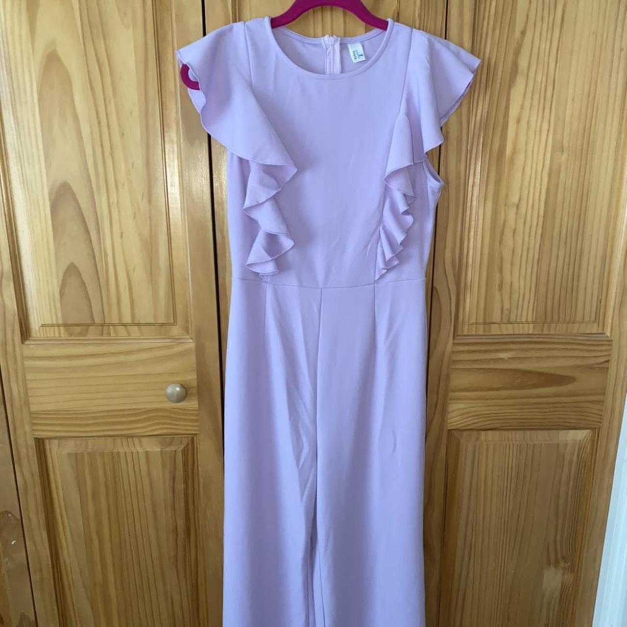 Women's Pink and Purple Jumpsuit | Depop