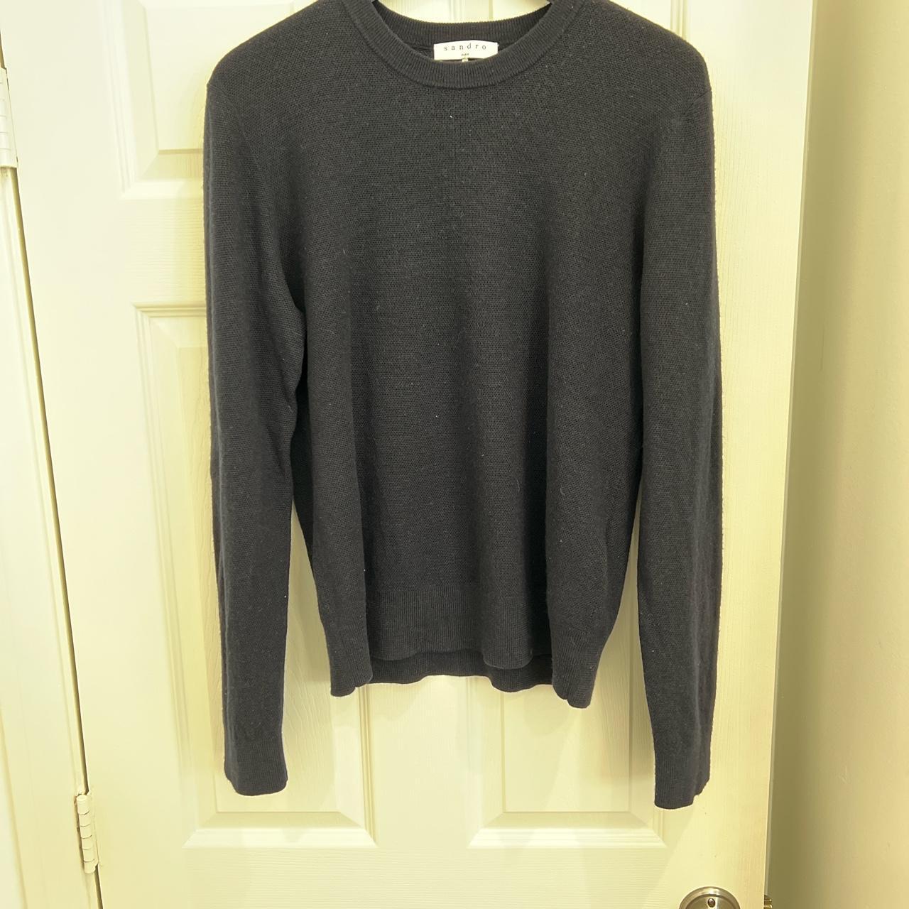 Size XL Sandro knit sweater. 69% wool 31% acrylic.... - Depop