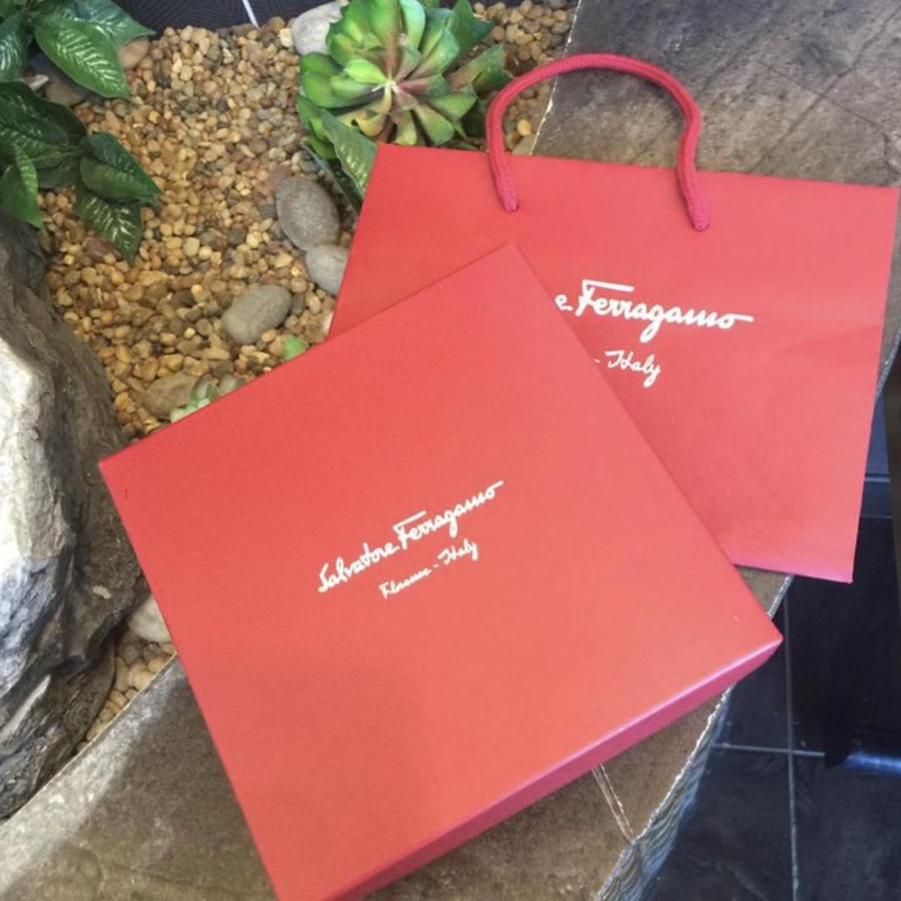 Salvatore ferragamo shopping clearance bag