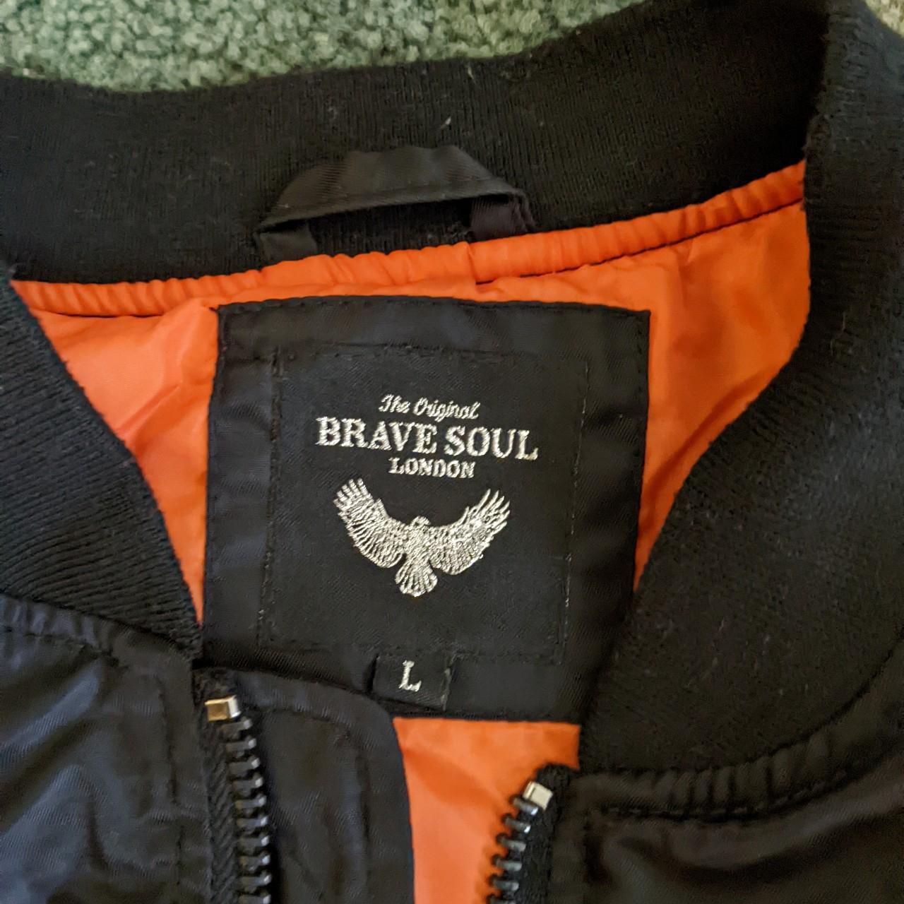 Brave Soul Men's Black Jacket (2)