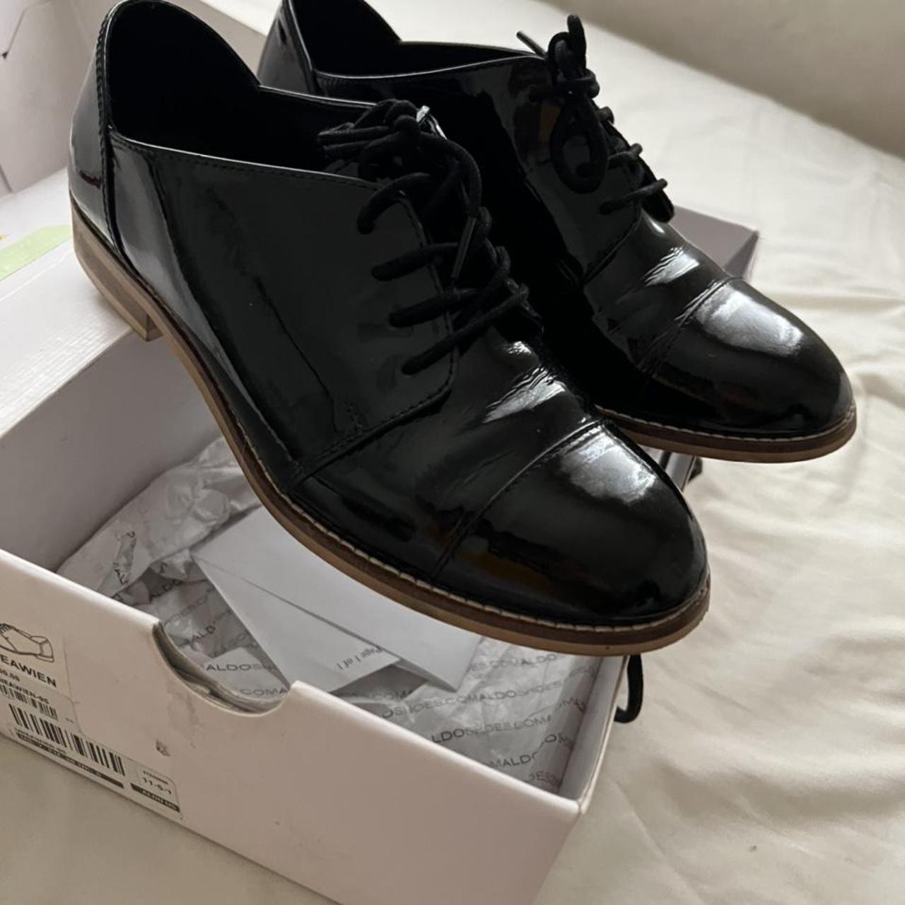 ALDO Women's Black Loafers Depop