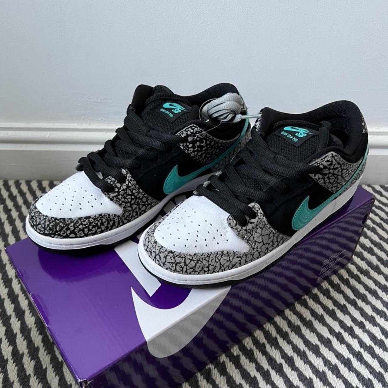 nike sb dunk low pro atmos elephant print