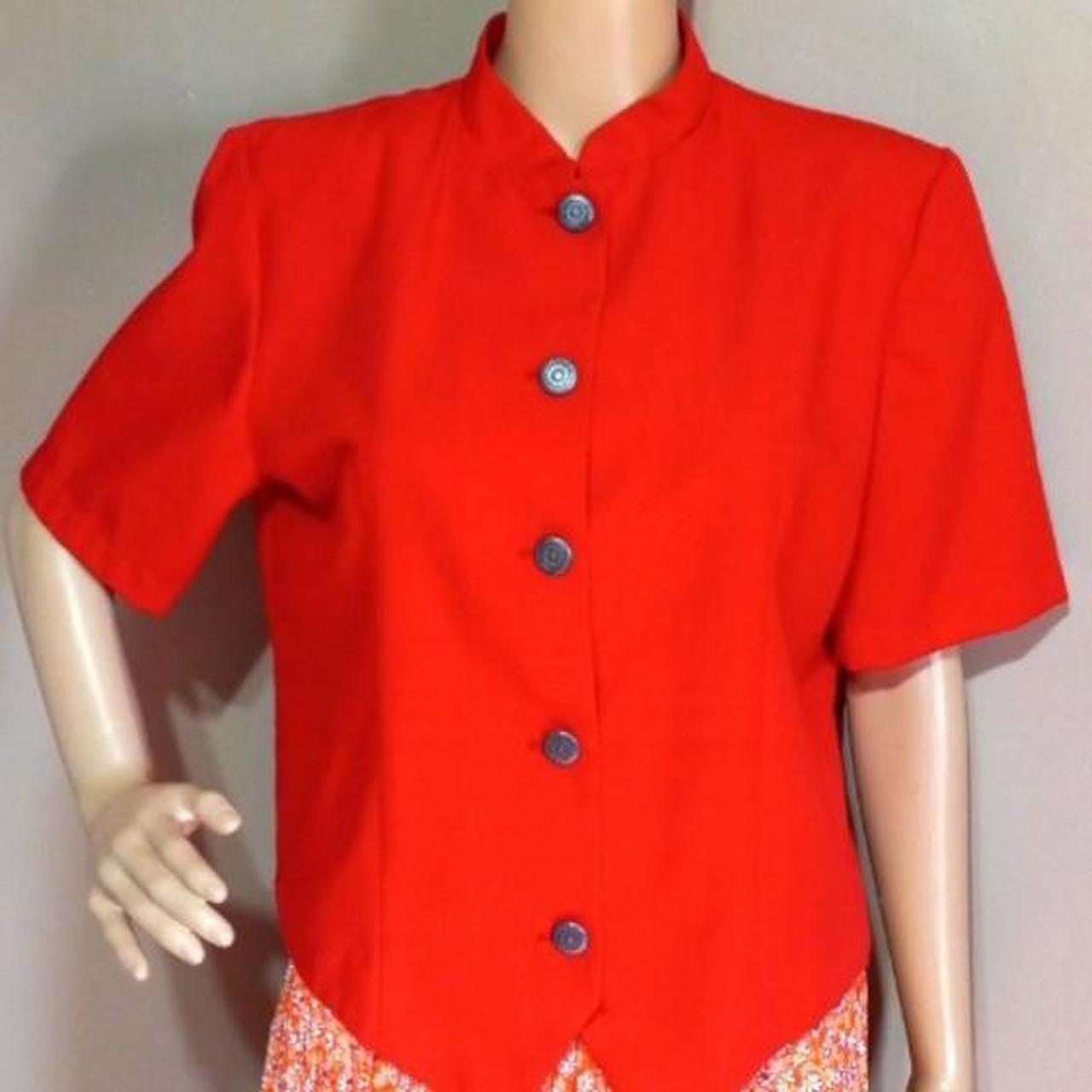 Product Image 1 - Vintage 80s Cactus Flower red