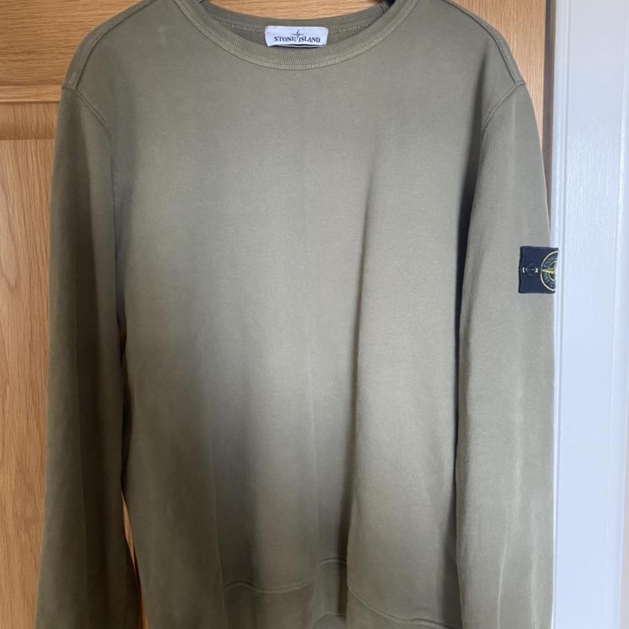 stone island jumper depop