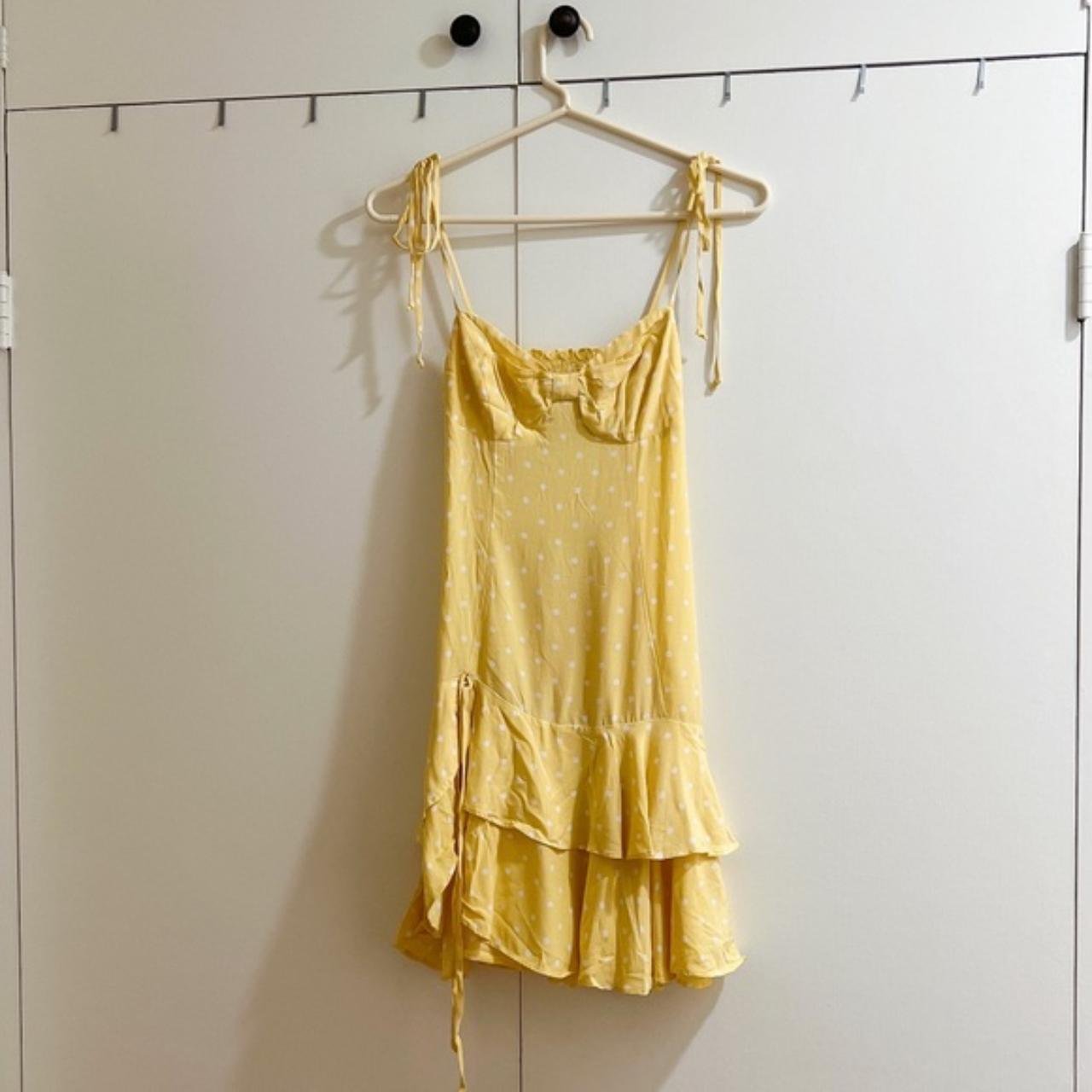 For love and lemons 2024 limoncello tiered ruffle dress