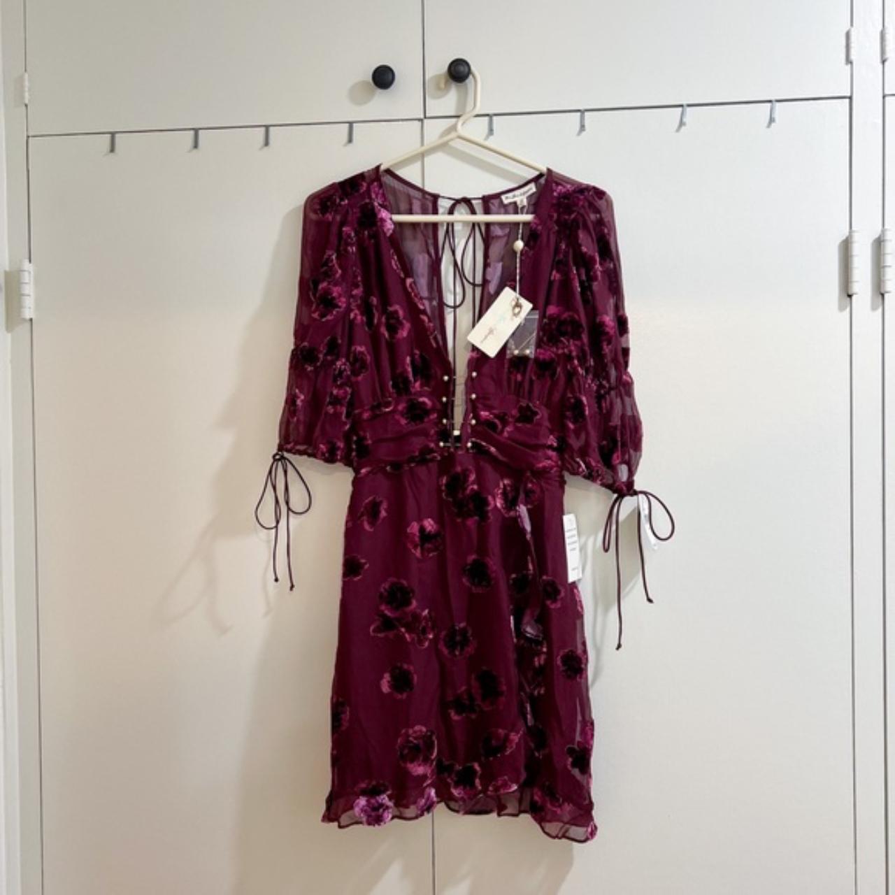 For love and lemons sophie hot sale velvet dress