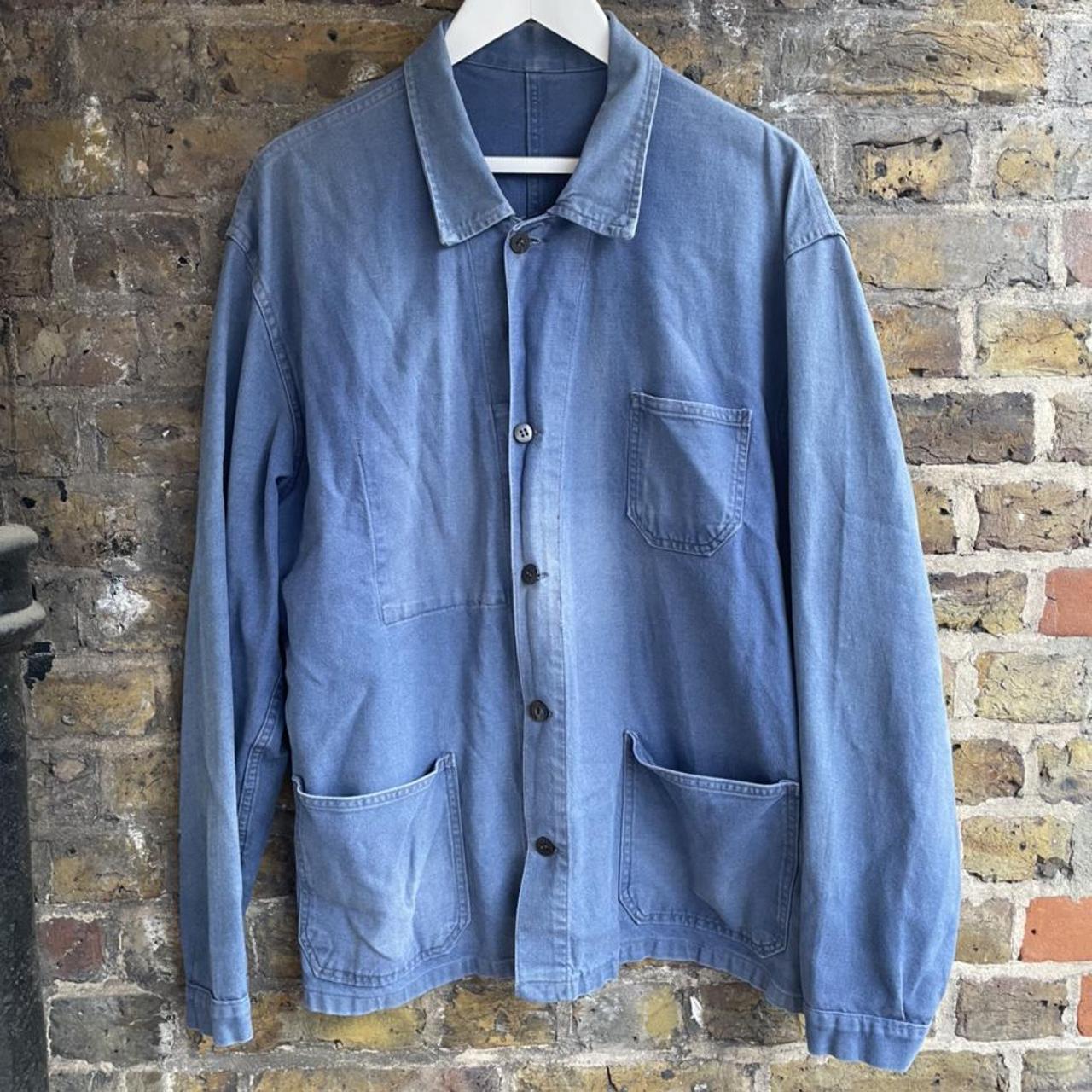 vintage french work jacket