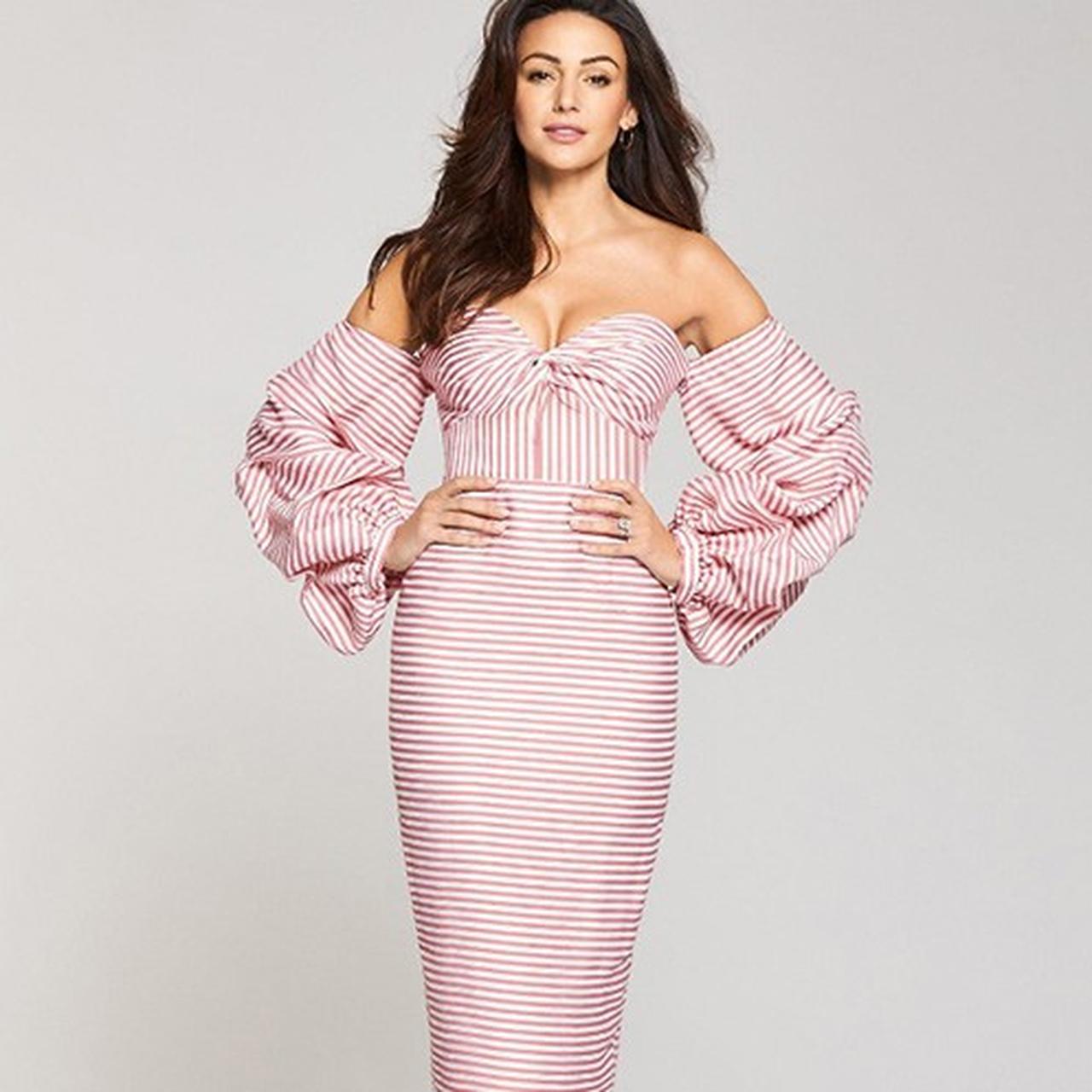 Michelle keegan deals stripe dress