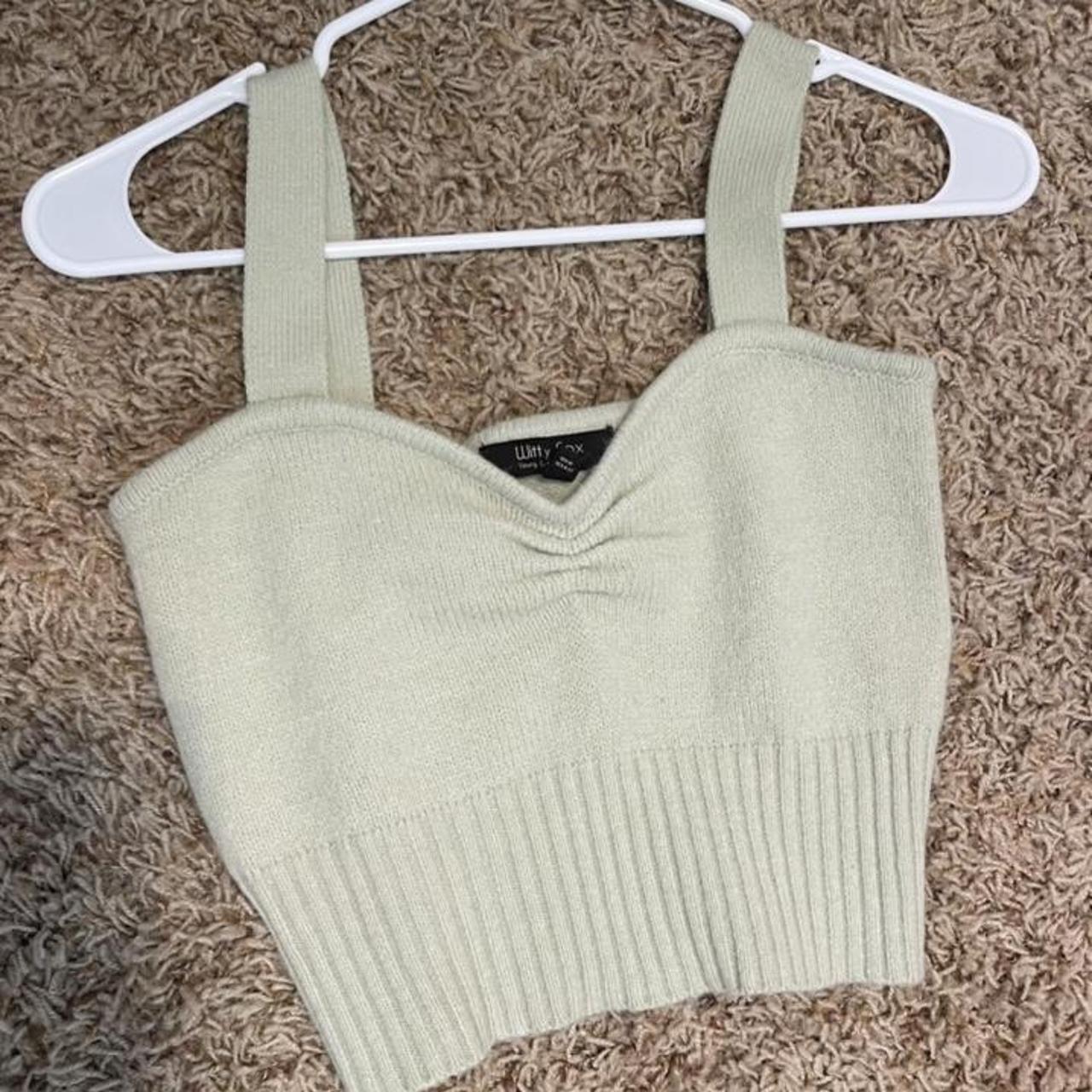 Product Image 1 - sage green knitted tank
super cute
