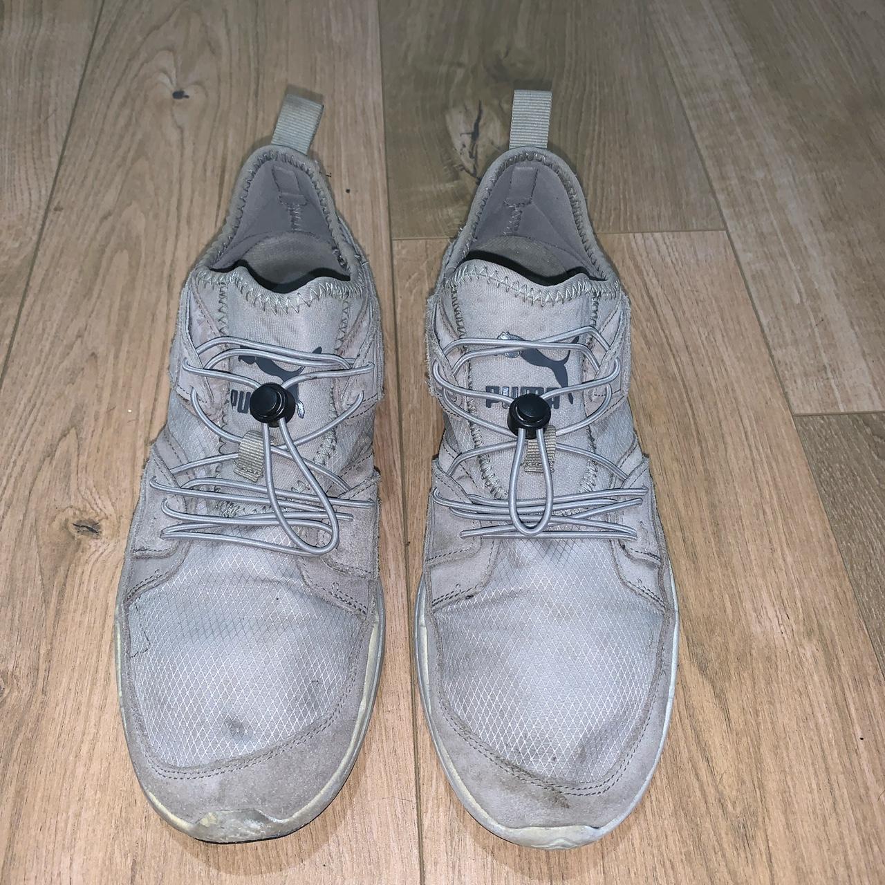 Mens grey Puma shoes/trainers. Size 8 UK. - Depop