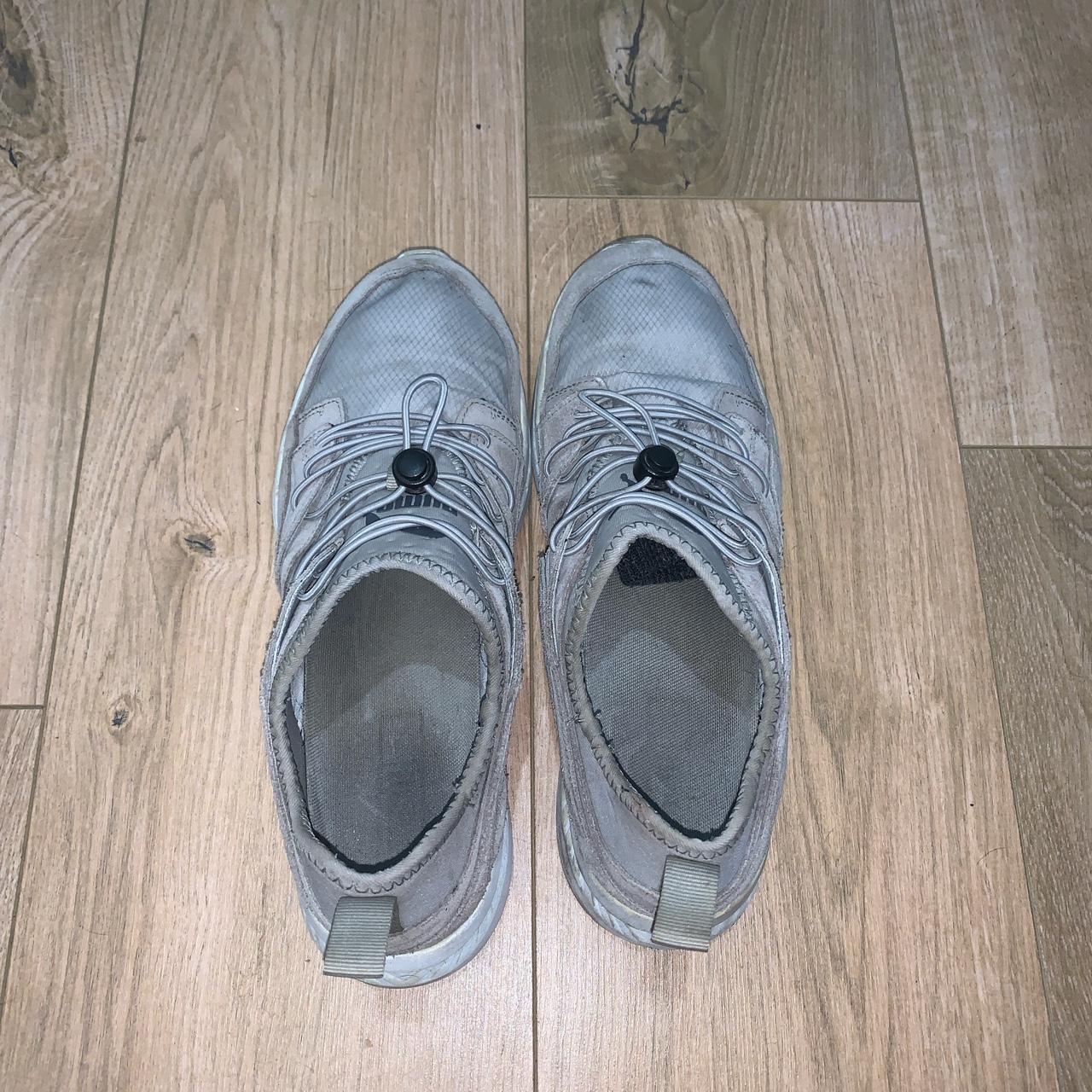 Mens grey Puma shoes/trainers. Size 8 UK. - Depop