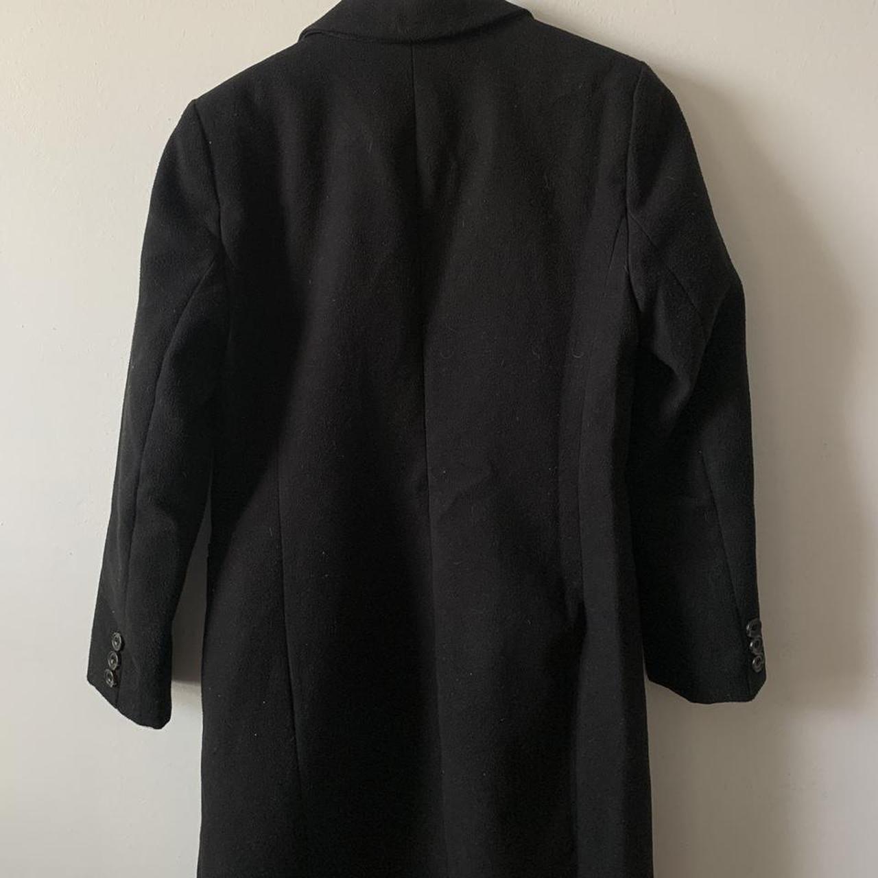 Primark Women's Black Coat | Depop