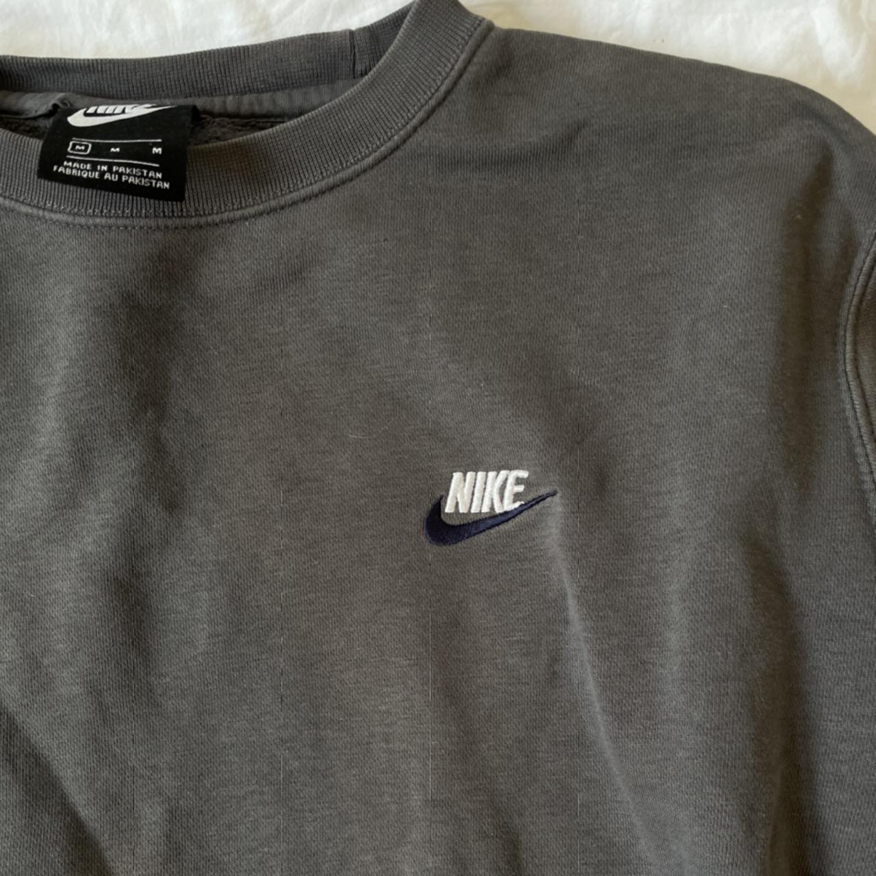 nike dark grey jumper