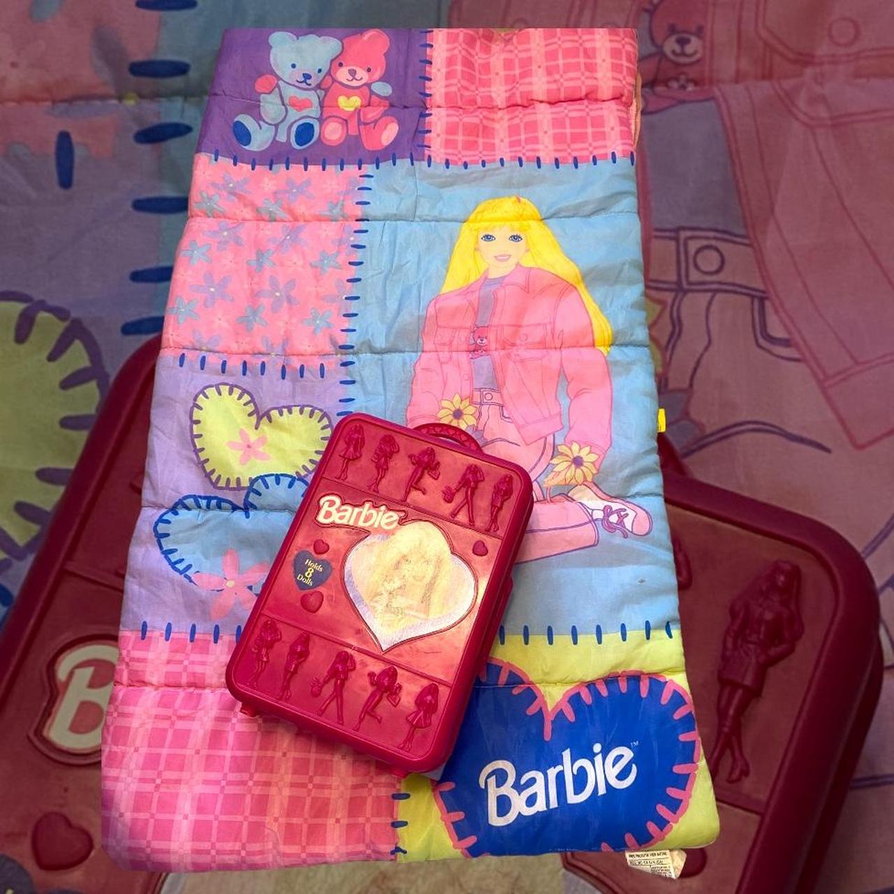 SOLD at a show Barbie 90s doll carrier suitcase... Depop