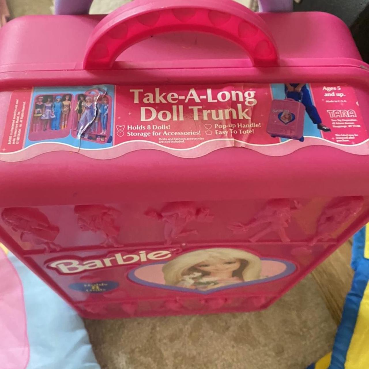 SOLD at a show : Barbie 90s doll carrier suitcase... - Depop