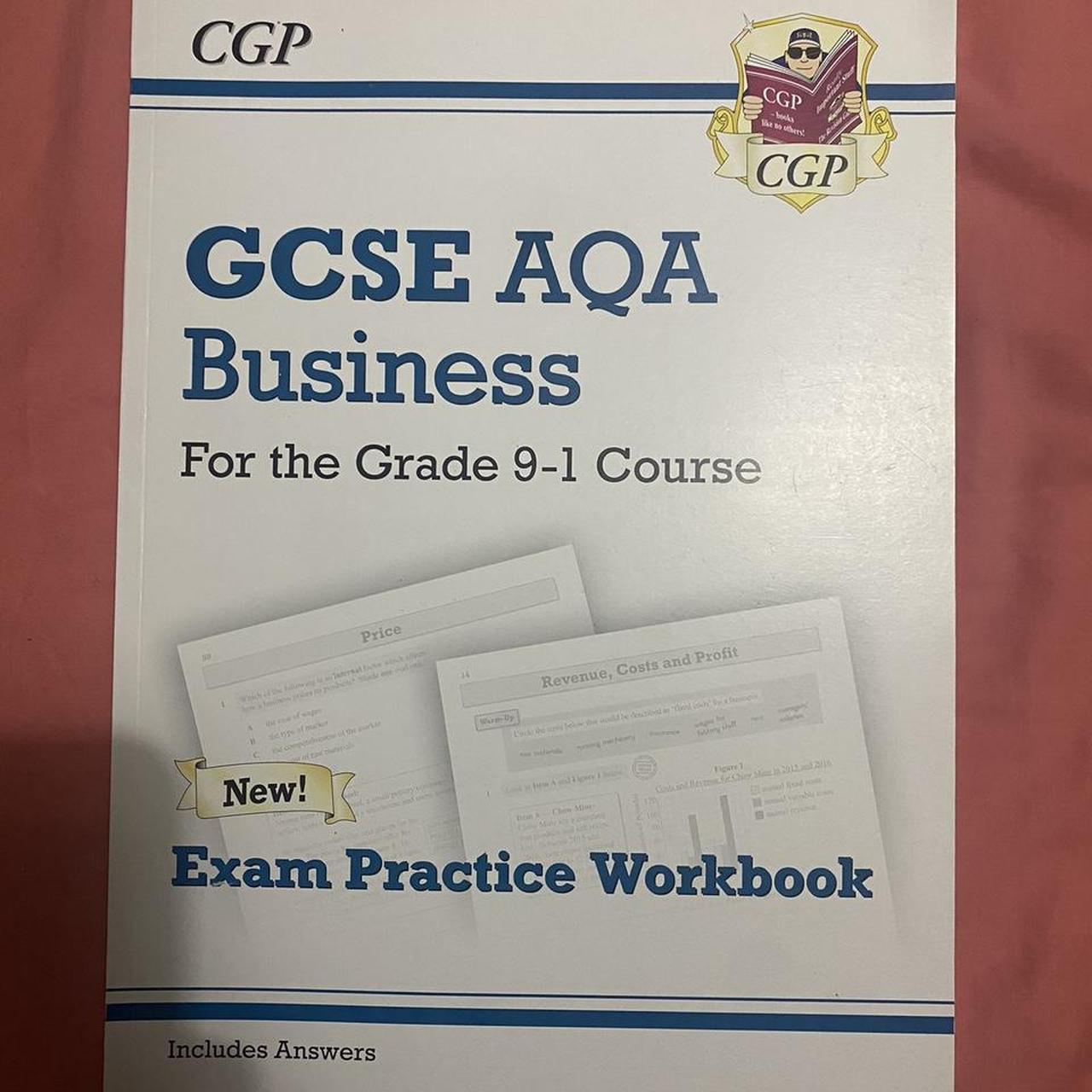 Gcse Business Studies Aqa Exam Practice Workbook... - Depop