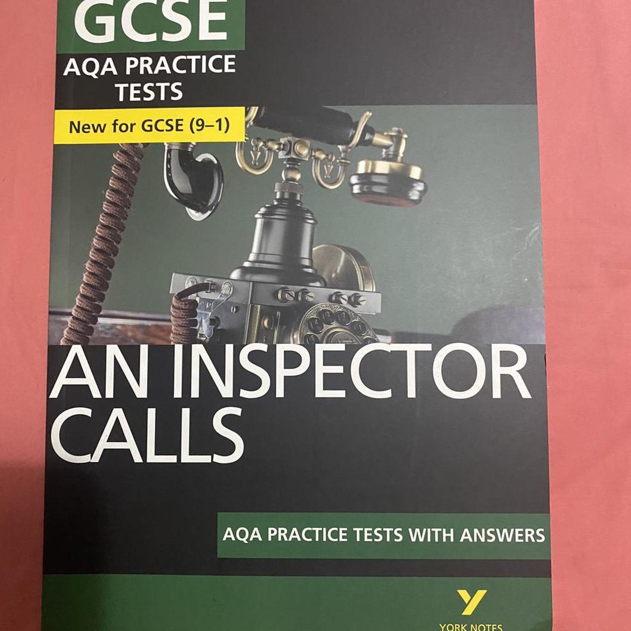 Gcse Aqa Practice Tests For Grade 9-1 An Inspector... - Depop