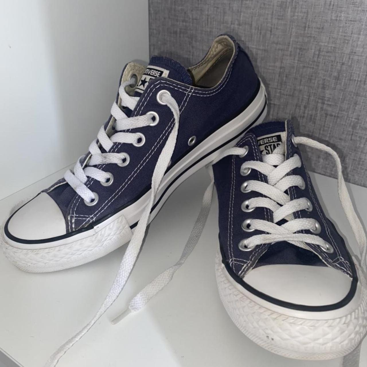 Navy converse size sale 5