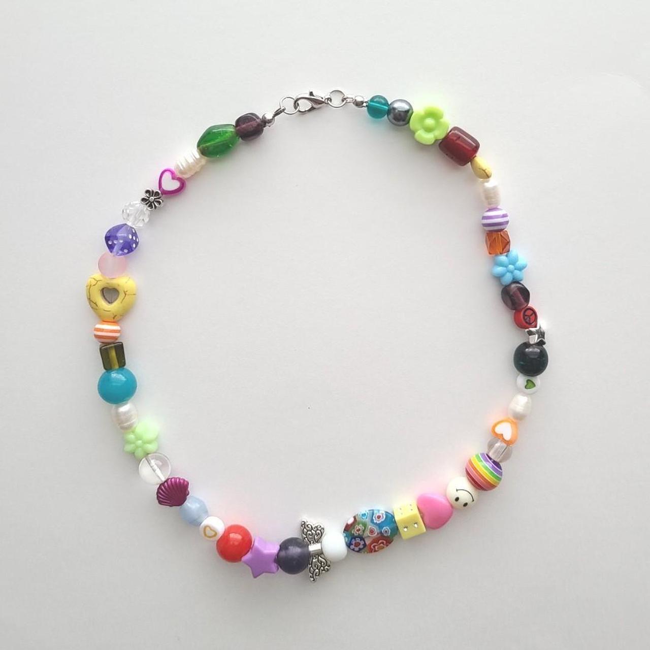 Mixed Beads Strand Necklace (A) – PATCH NYC