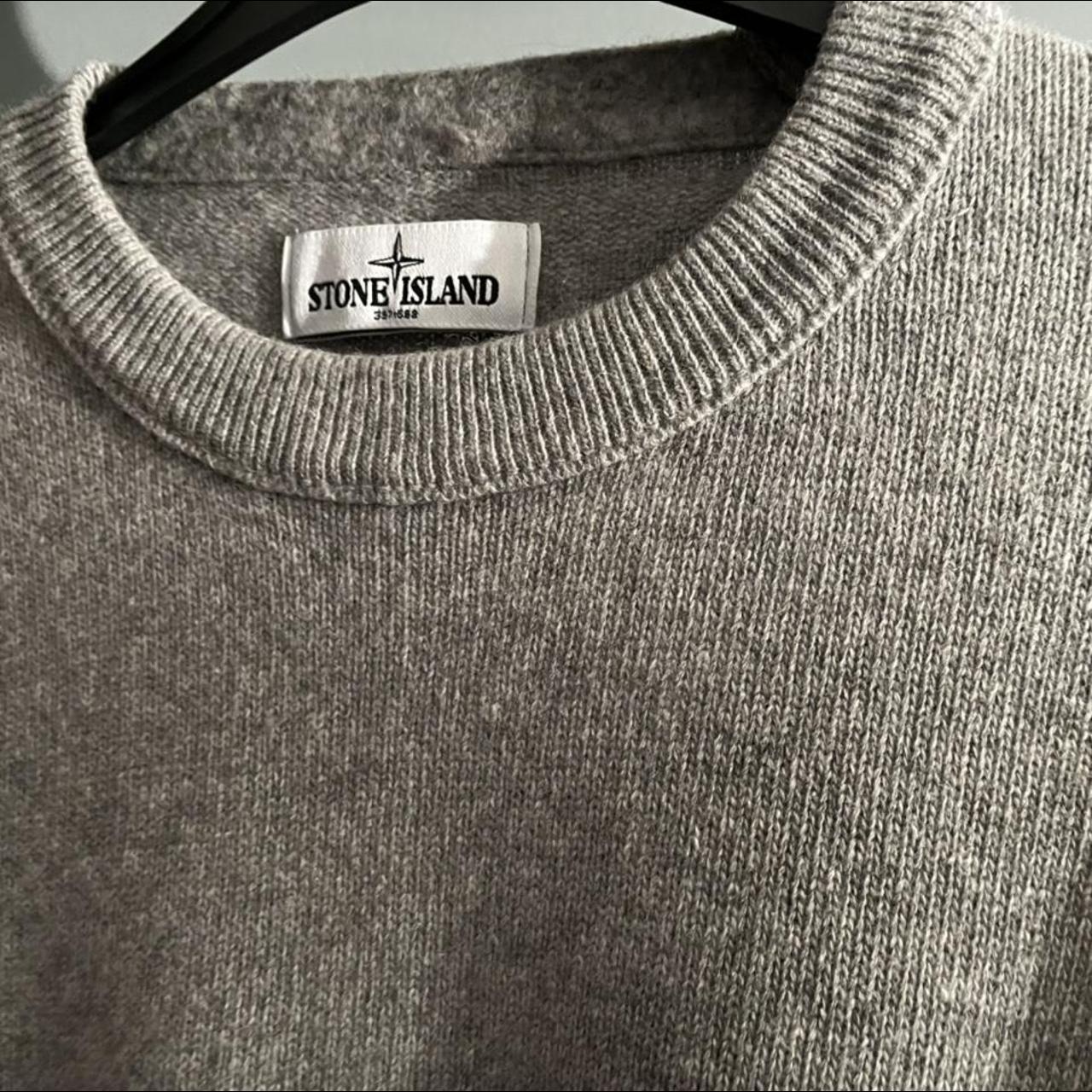 Light grey shop stone island jumper