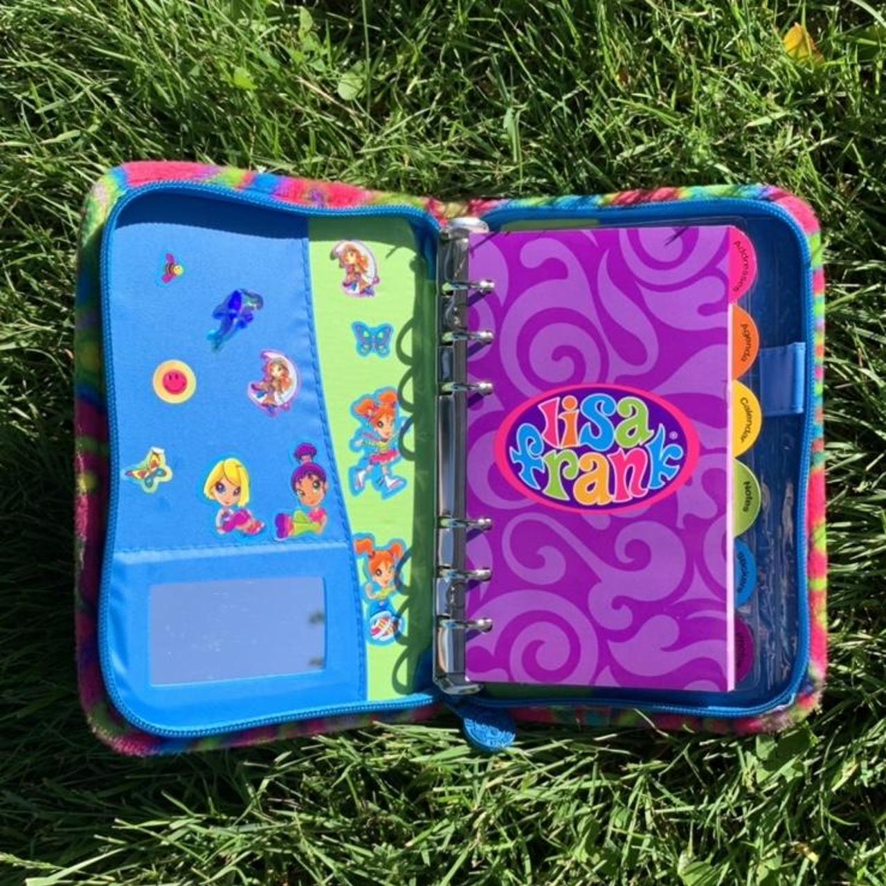 Vintage Y2k Lisa Frank Planner Binder! Super... Depop