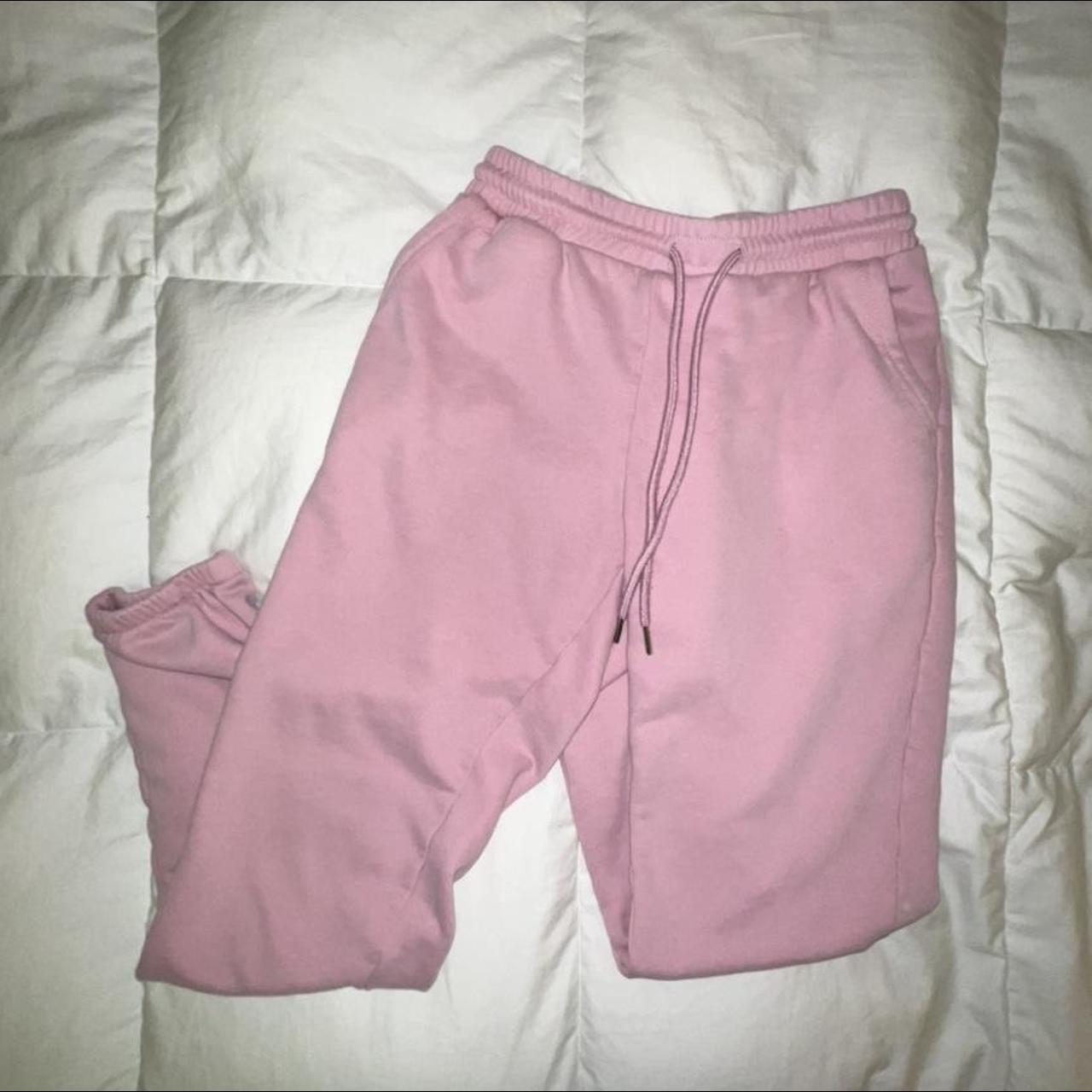 SHEIN Women's Pink Joggers-tracksuits | Depop