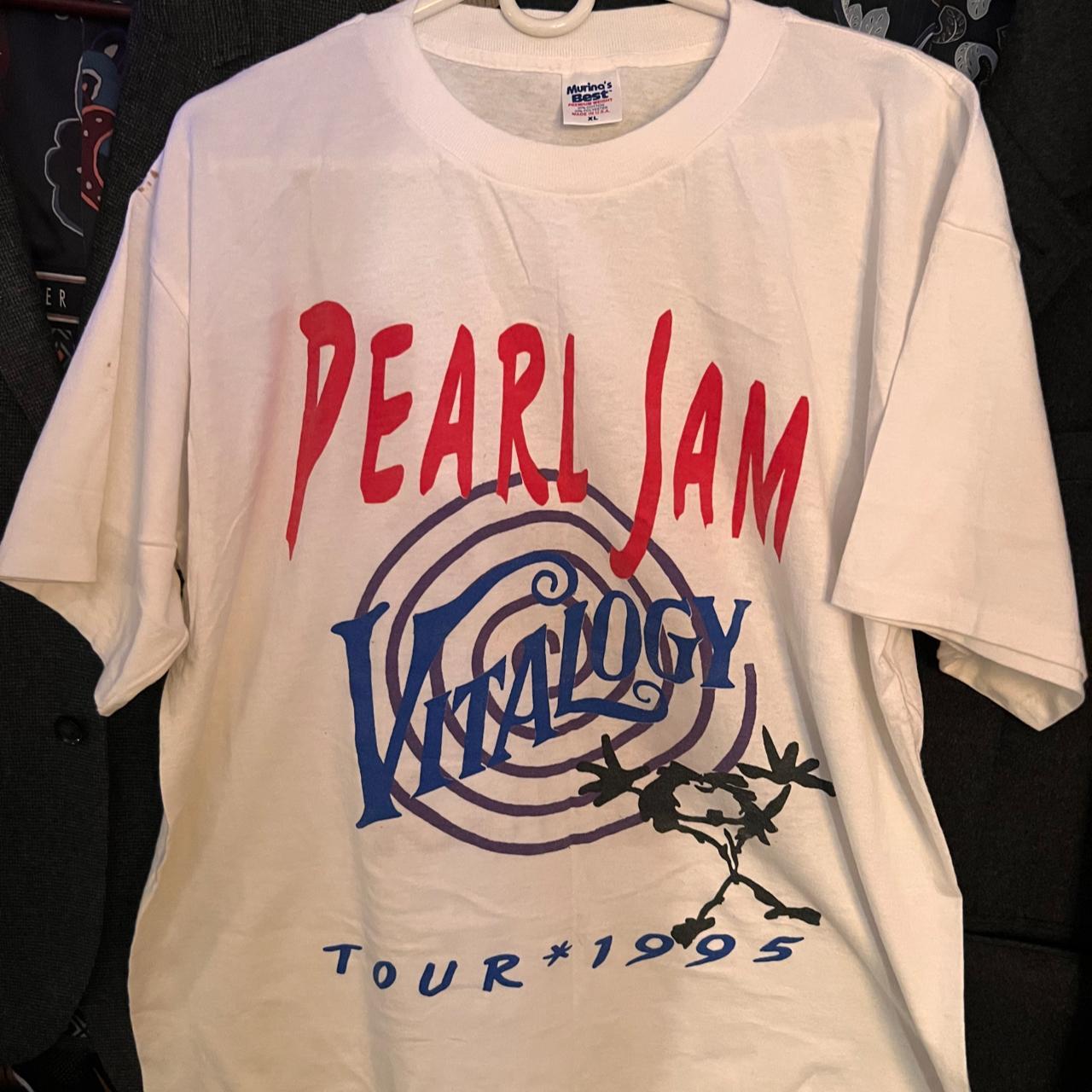 Shirt vintage-pearl-jam - Depop