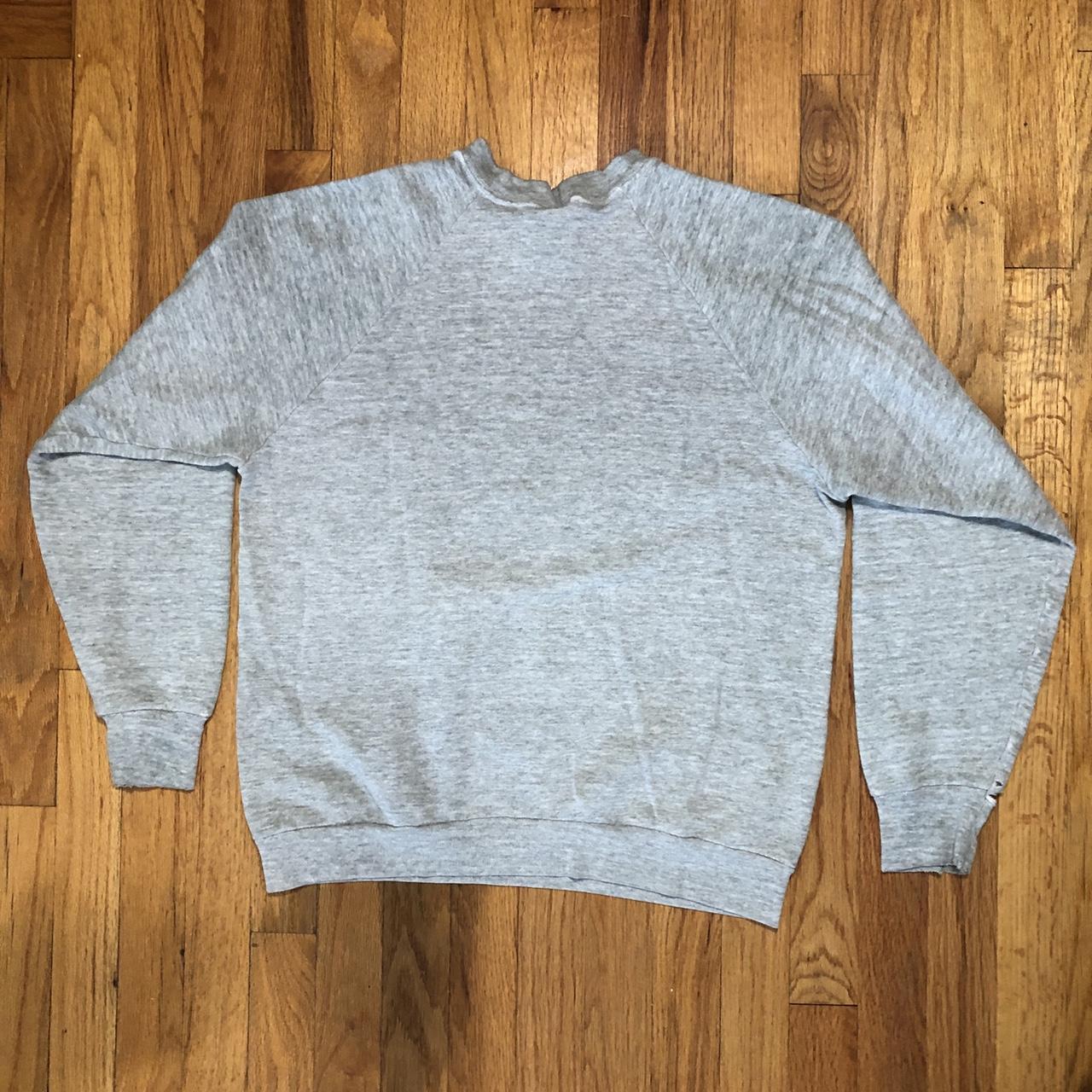 Fruit of the Loom Men's Grey Sweatshirt | Depop