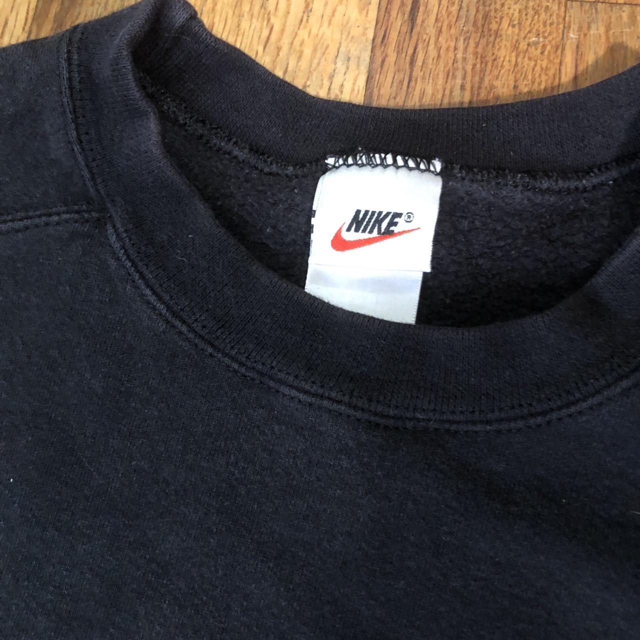 Nike Men's Black Sweatshirt | Depop