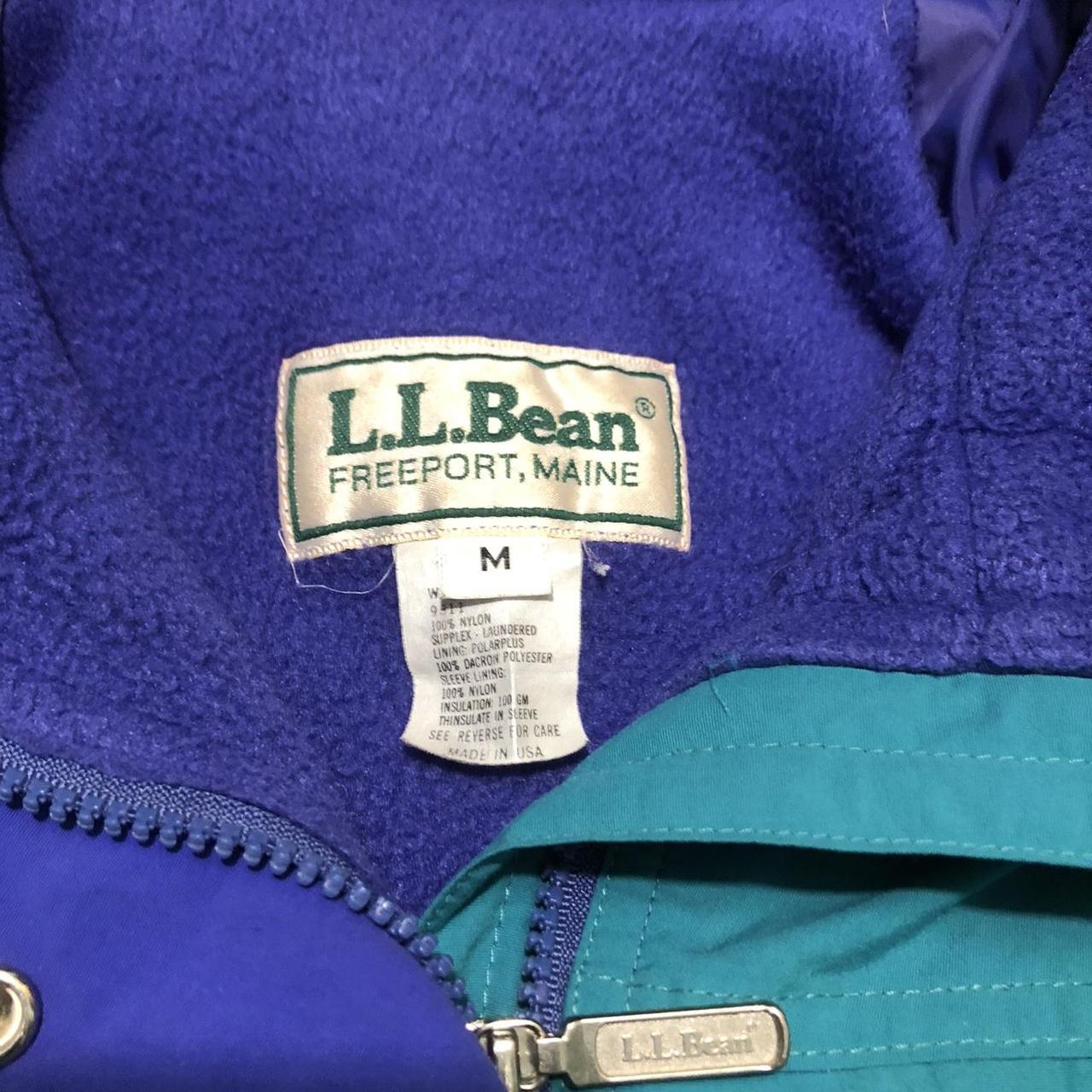 Vintage 90s LL Bean Womens Fleece Lined Coat Shows... - Depop