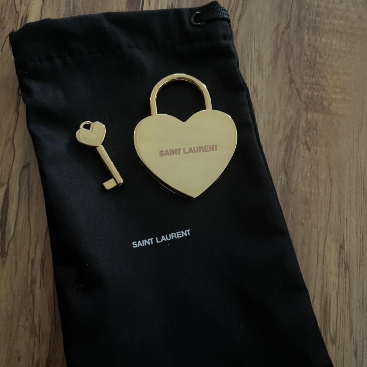 【SAINT LAURENT】日本未入荷！HEART-SHAPED PADLOCK HEART-SHAPED 3D PADLOCK | Saint Laurent | YSL US