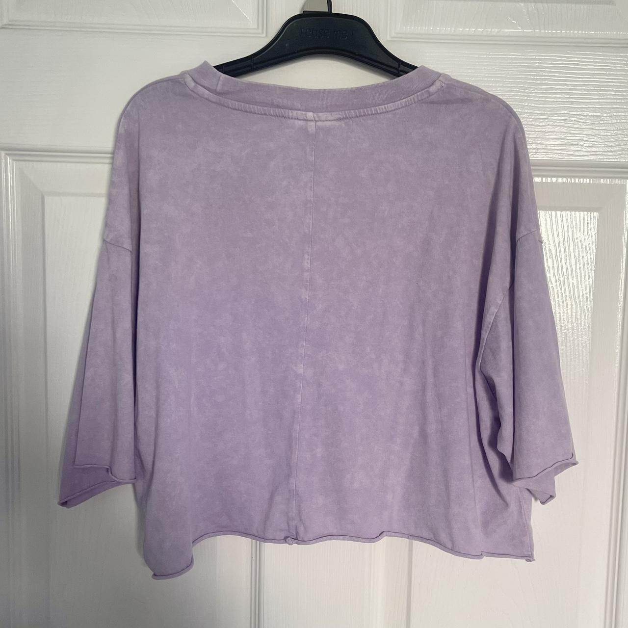 Women's Purple Crop-top | Depop