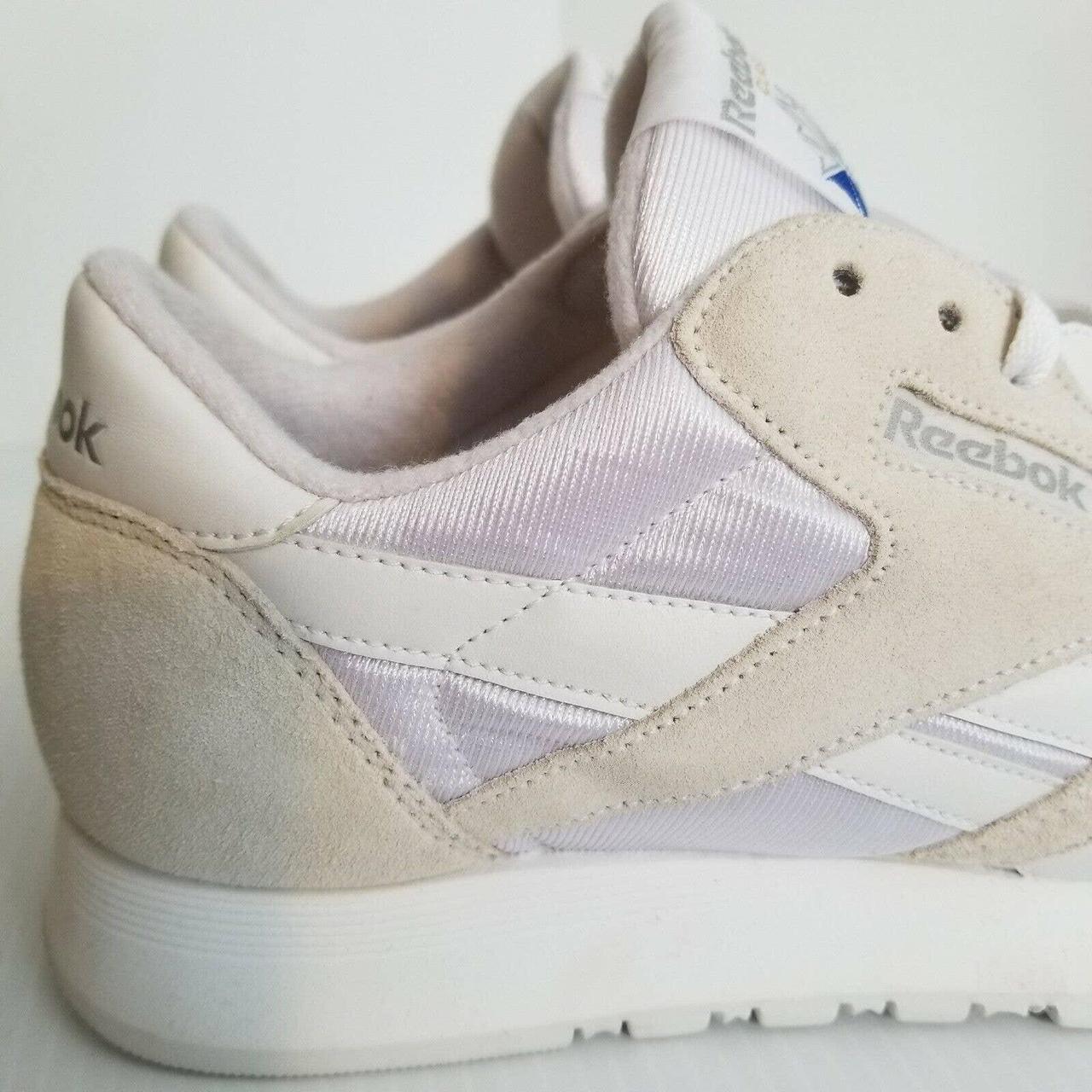 reebok classic nylon white mens