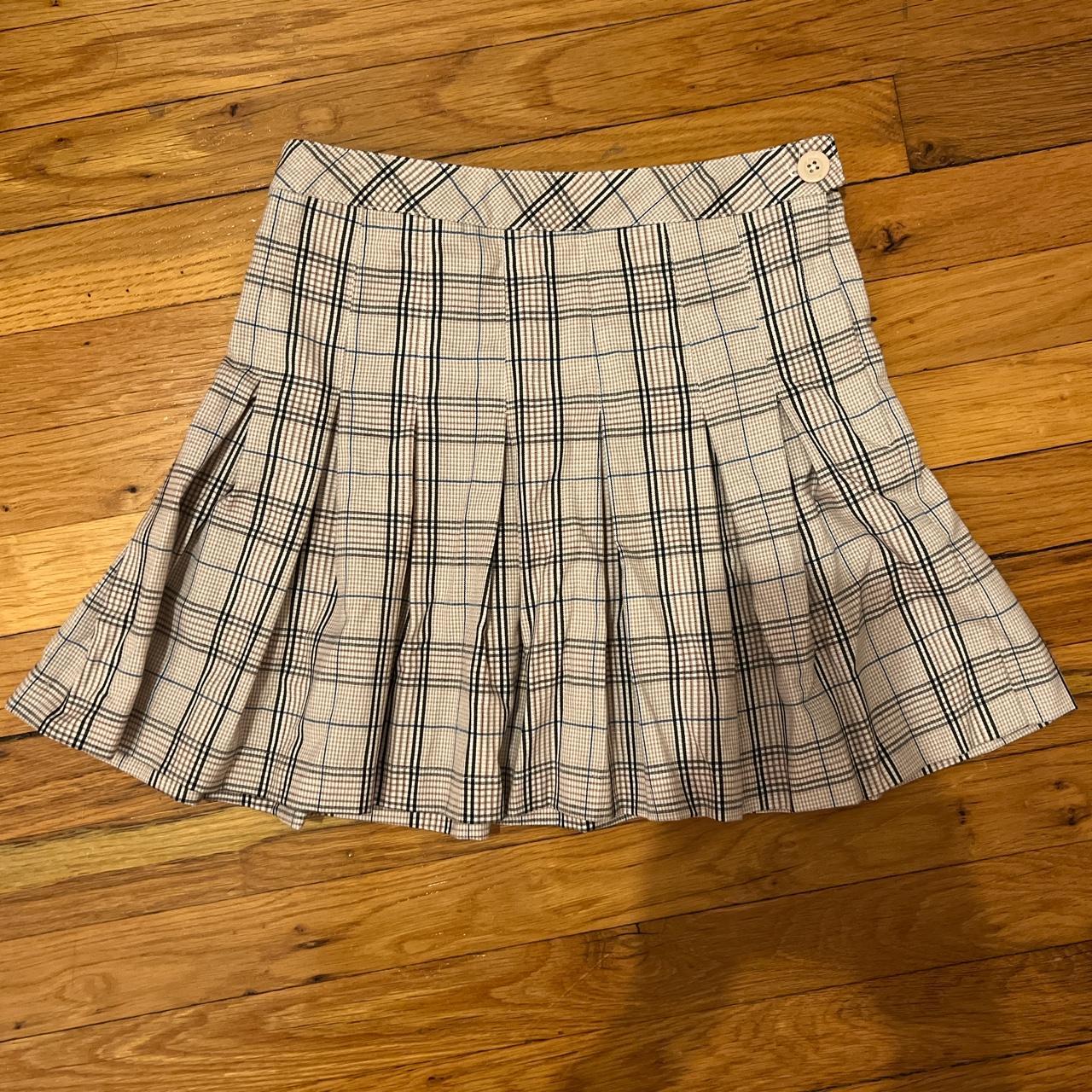 Tillys FULL TILT Plaid Pleated Skirt retail:... - Depop