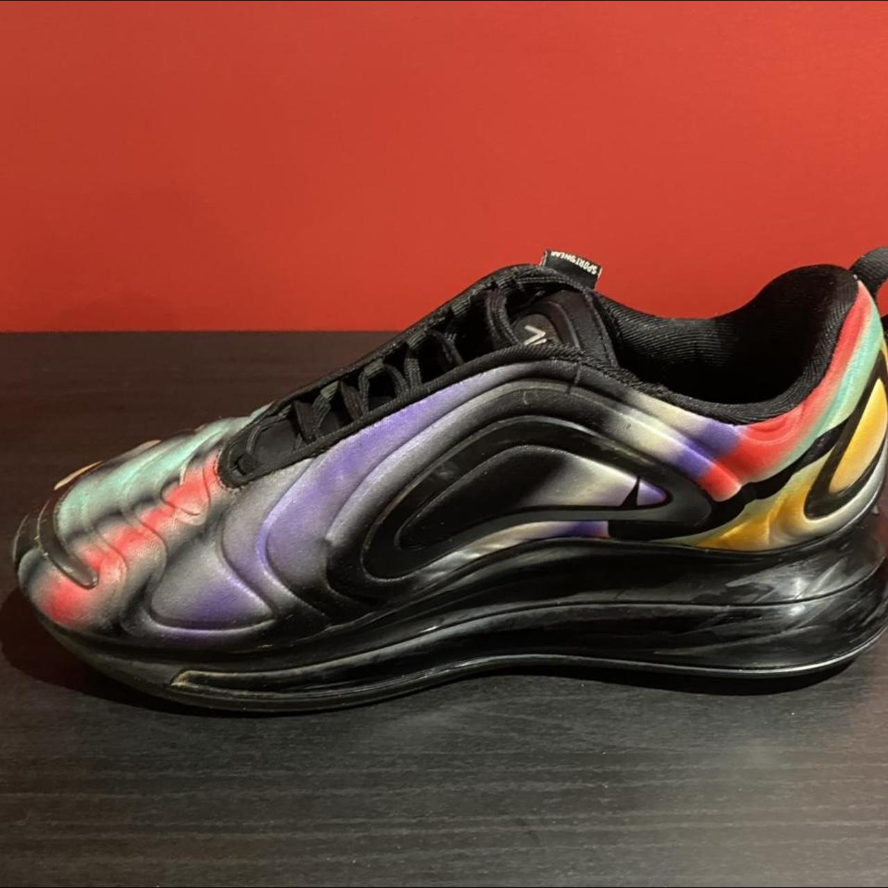 air max 720 black rainbow