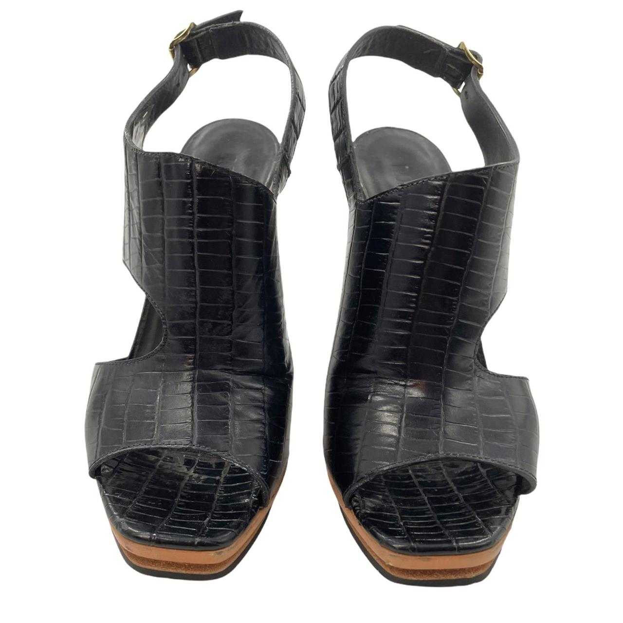 Product Image 4 - RODARTE CROC-EMBOSSED LEATHER UPPER WITH
