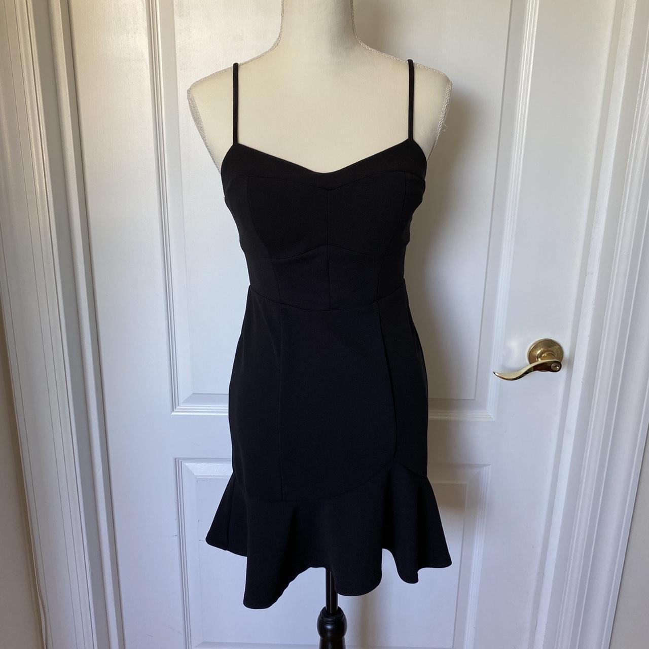 City Studios Women's Black Dress | Depop