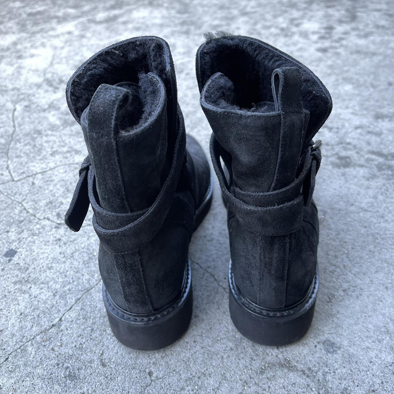 vince shearling boots