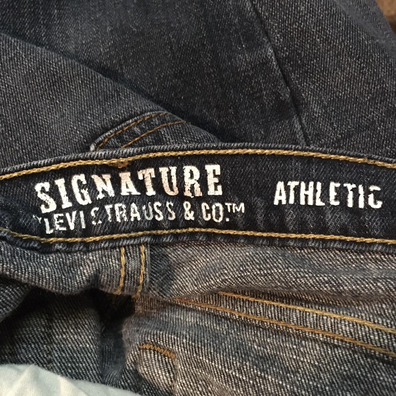 Levi strauss clearance signature athletic jeans