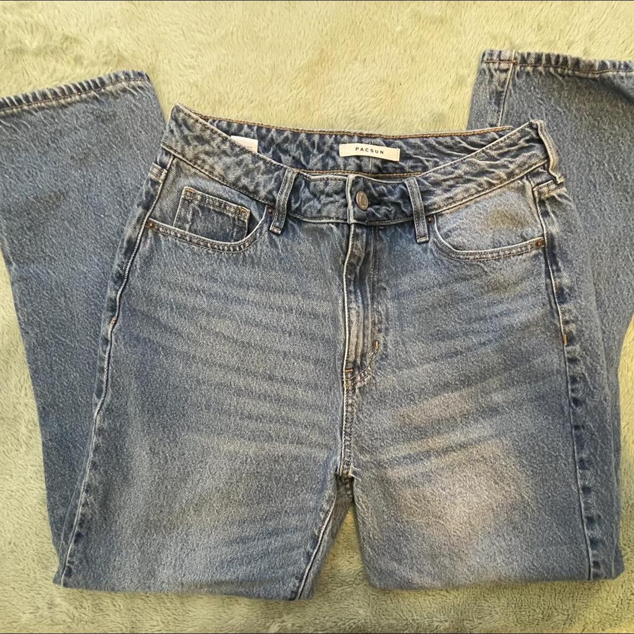 Pacsun Mom jeans Woman’s size 28 ~OFFERS... - Depop