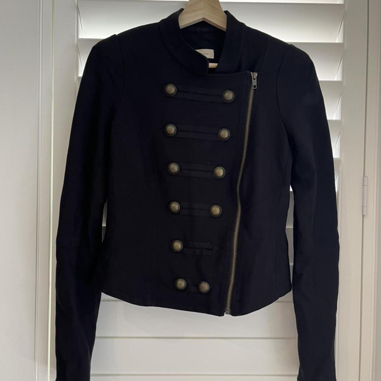 Military style jacket gold buttons Kind of military... Depop