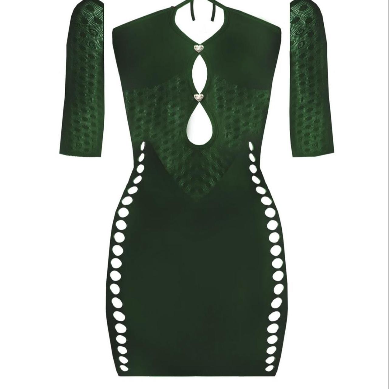 Accepting offers poster girl janna dress dark forest... Depop