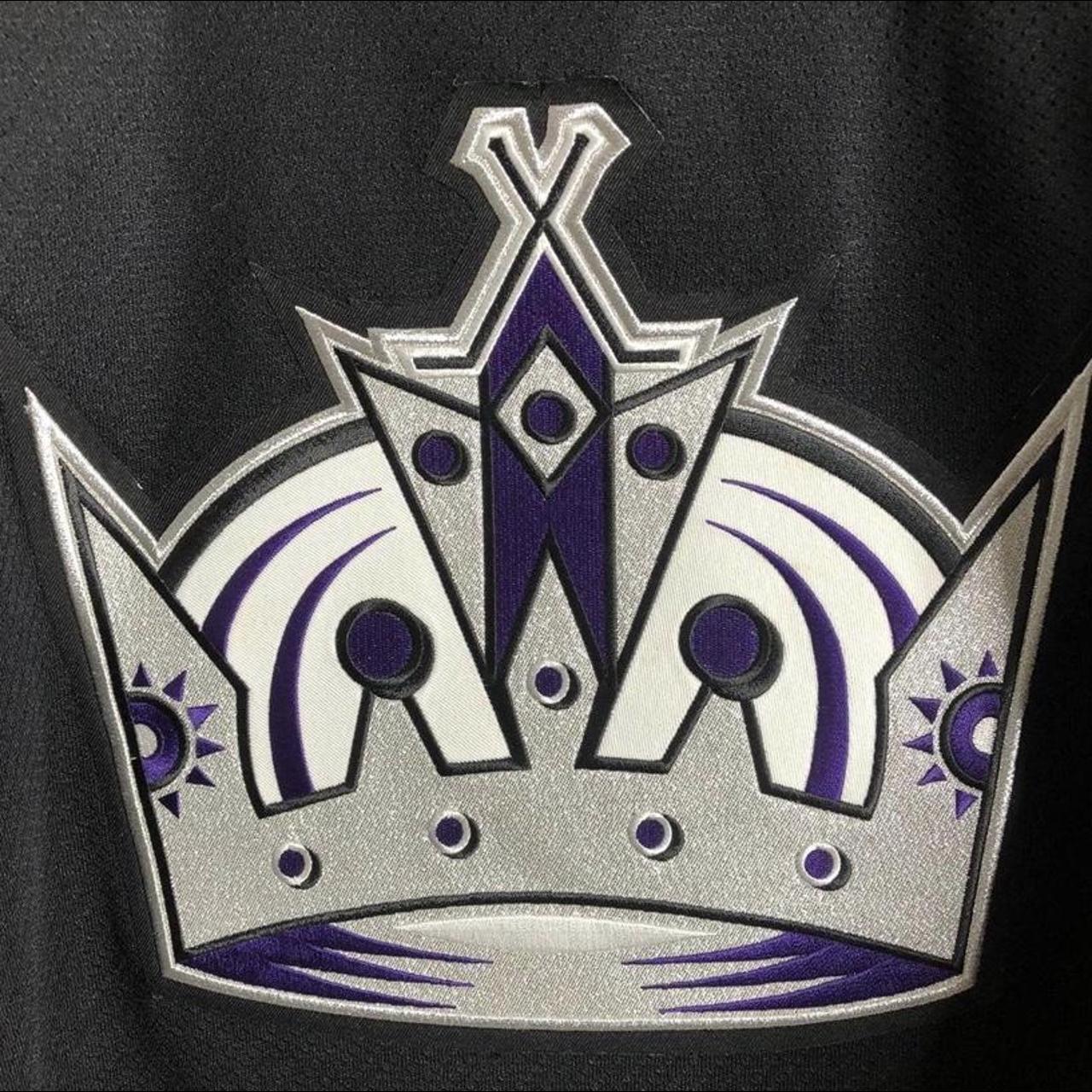 Koho Authentic Coat Of Arms Shield Los Angeles Kings NHL Jersey LA Purple  52