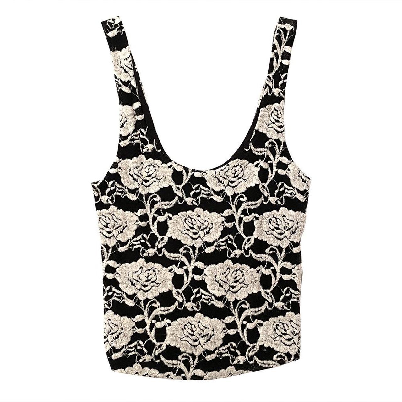 Urban Outfitters Pins & Needles Embroidered Floral... Depop