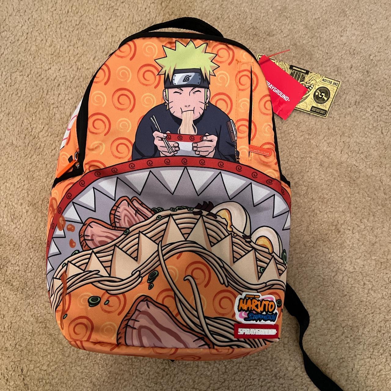 Sprayground x Naruto Ramen Shark Redux Backpack.... Depop