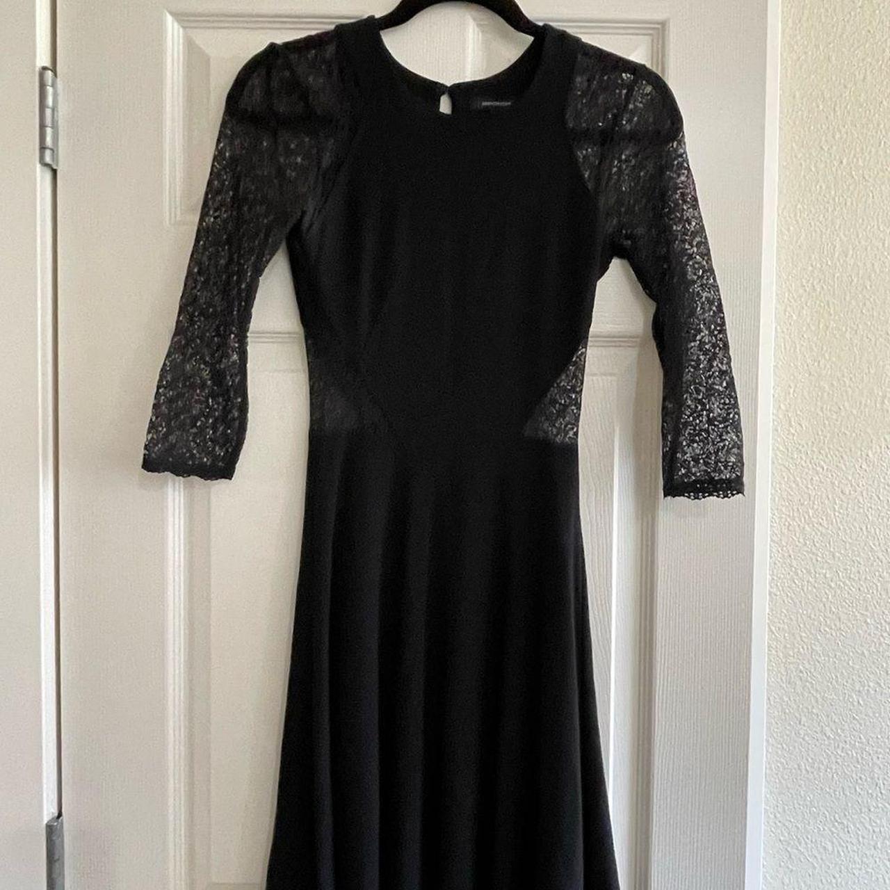 French Connection Women's Black Dress | Depop