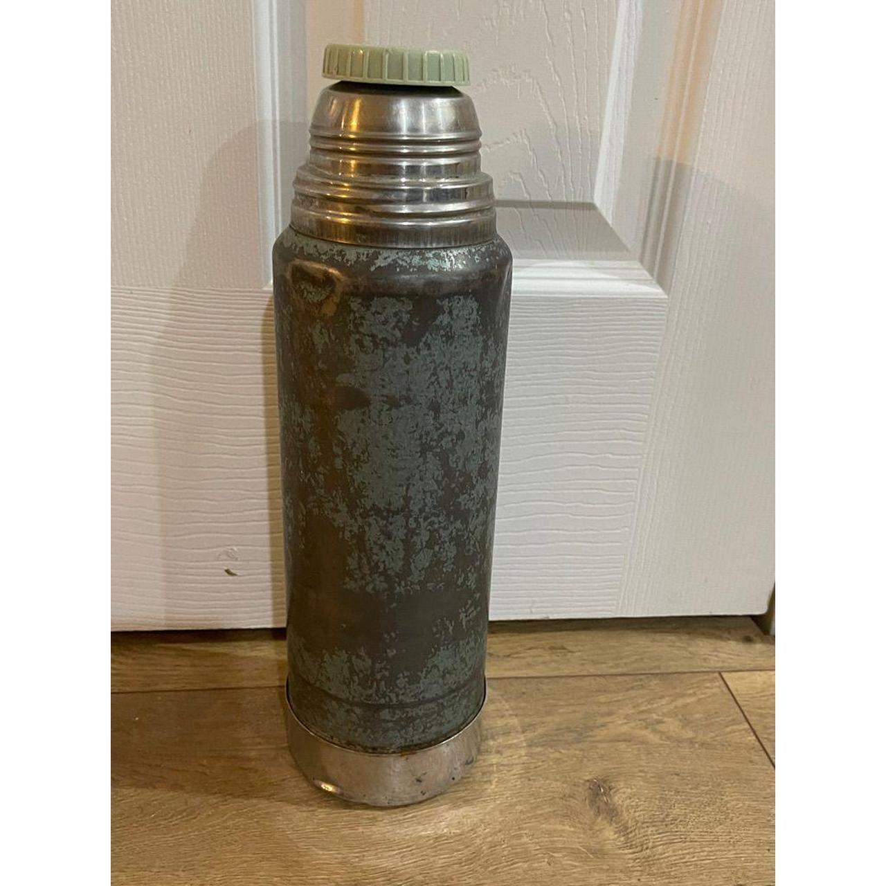 Vintage Stanley thermos Green Used condition, - Depop