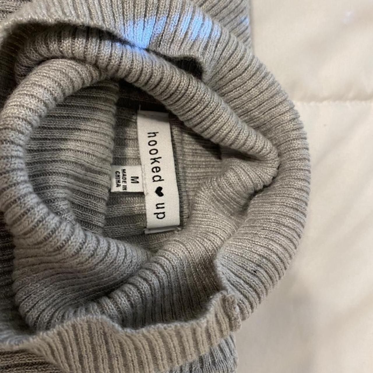 Hooked Up by IOT Women's Grey Shirt (2)